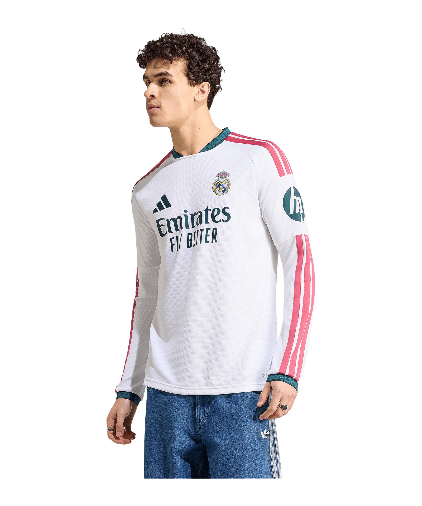 Real Madrid Trikot Langarm Home 2026/2027 Weiß