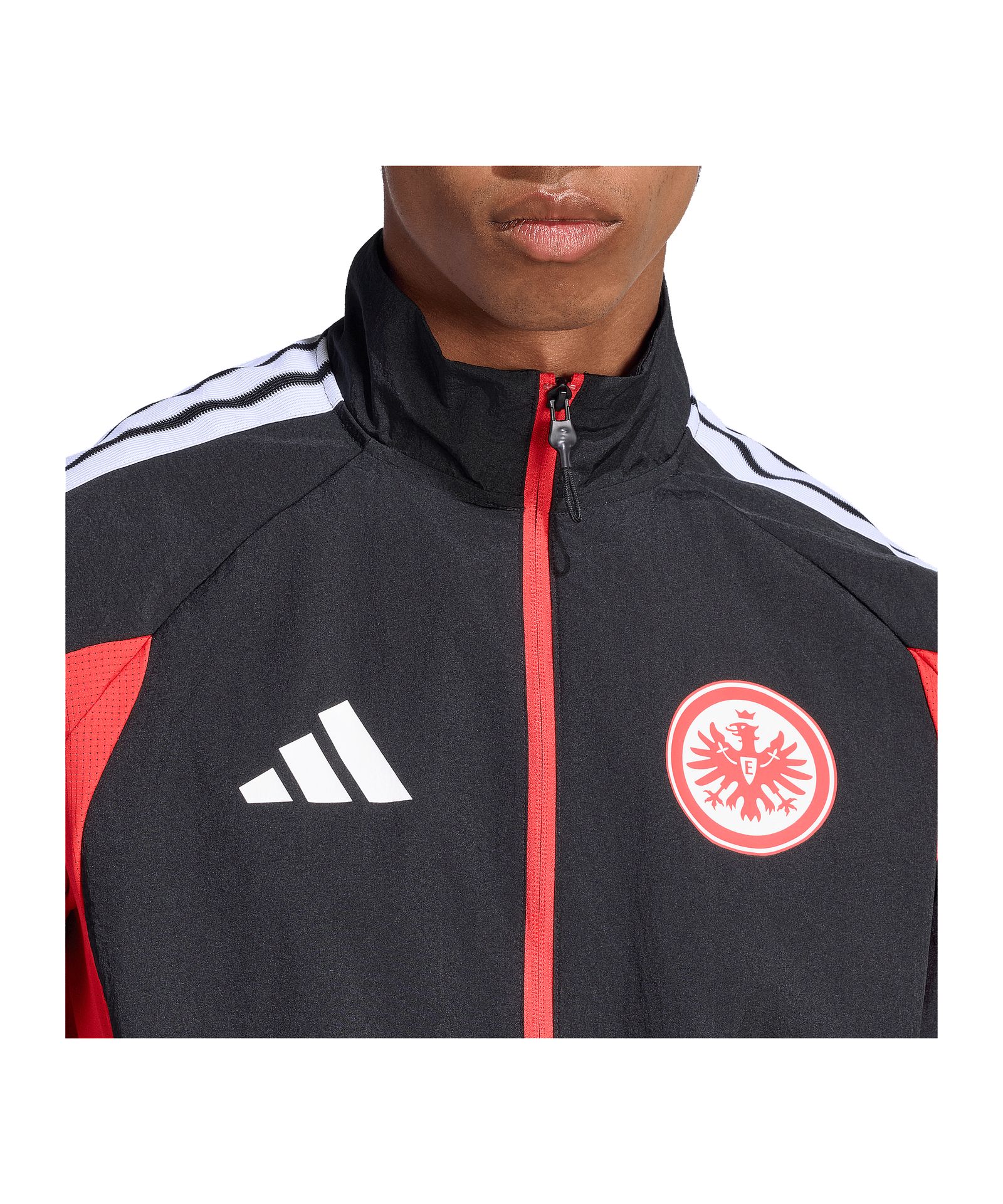 Eintracht Frankfurt Anthem Jacke Schwarz