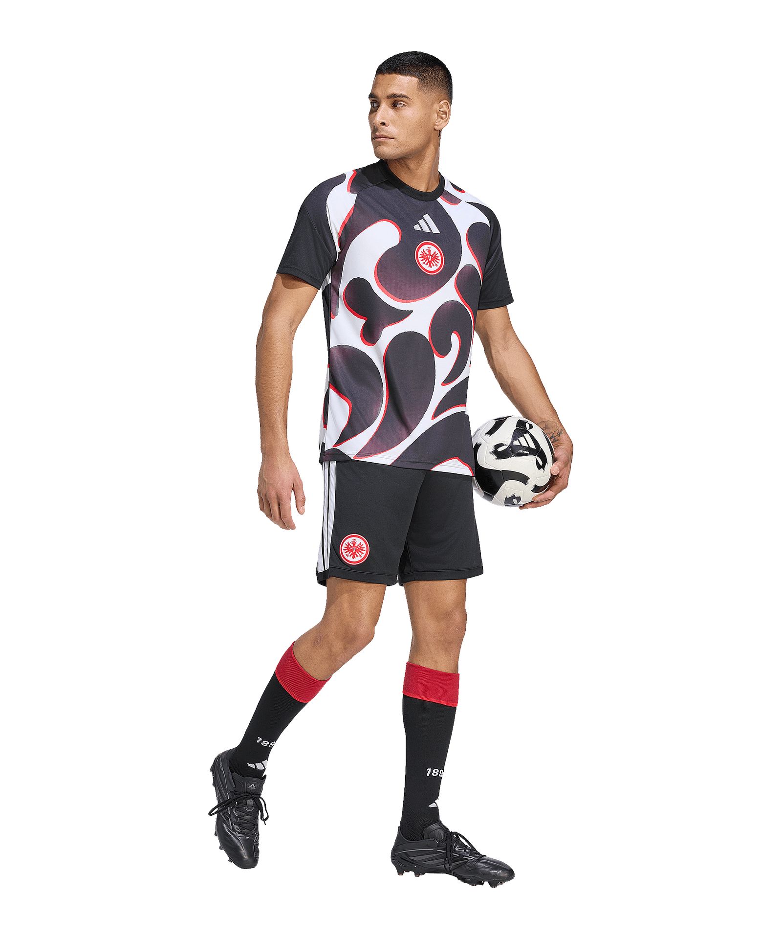 Eintracht Frankfurt Pre Match Trikot 2026/2027 Schwarz
