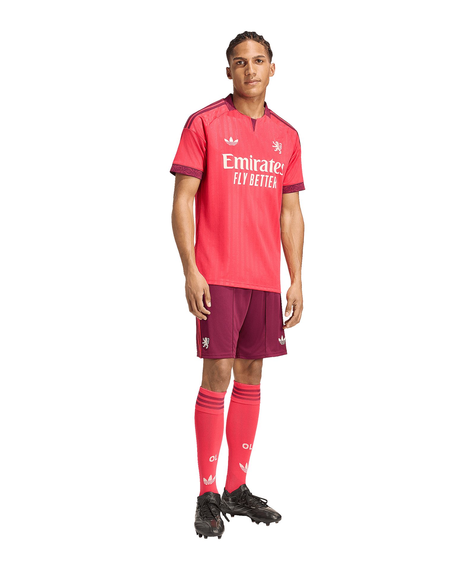 Olympique Lyon Auswärtstrikot 2026/2027 Rot
