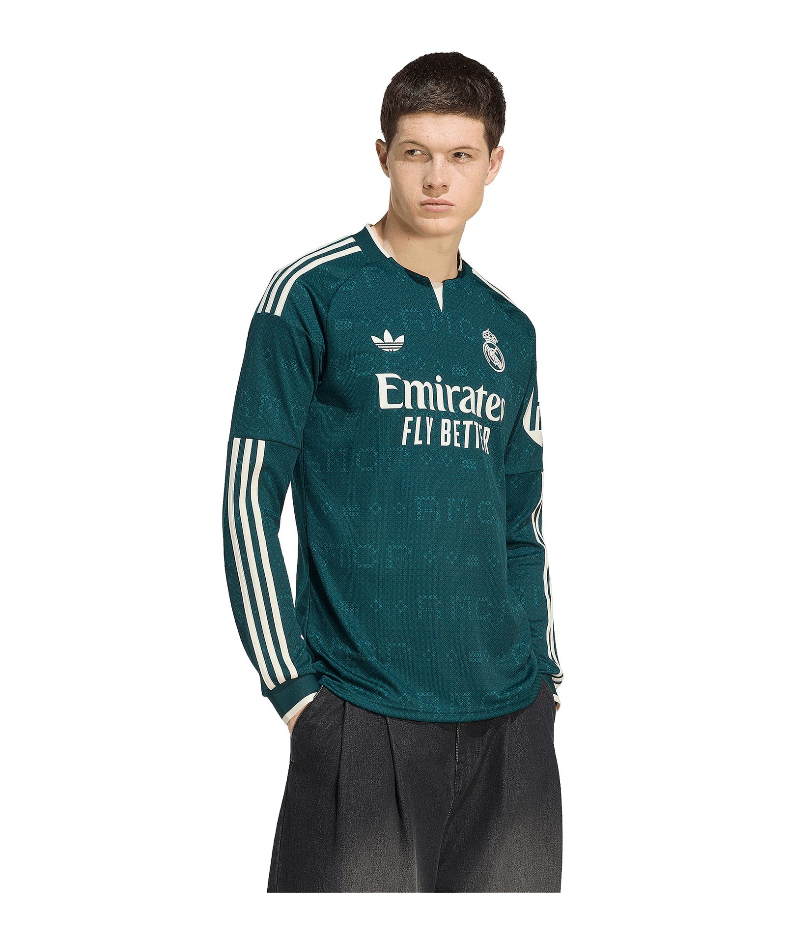 Real Madrid Trikot Langarm Away 2026/2027 Grün