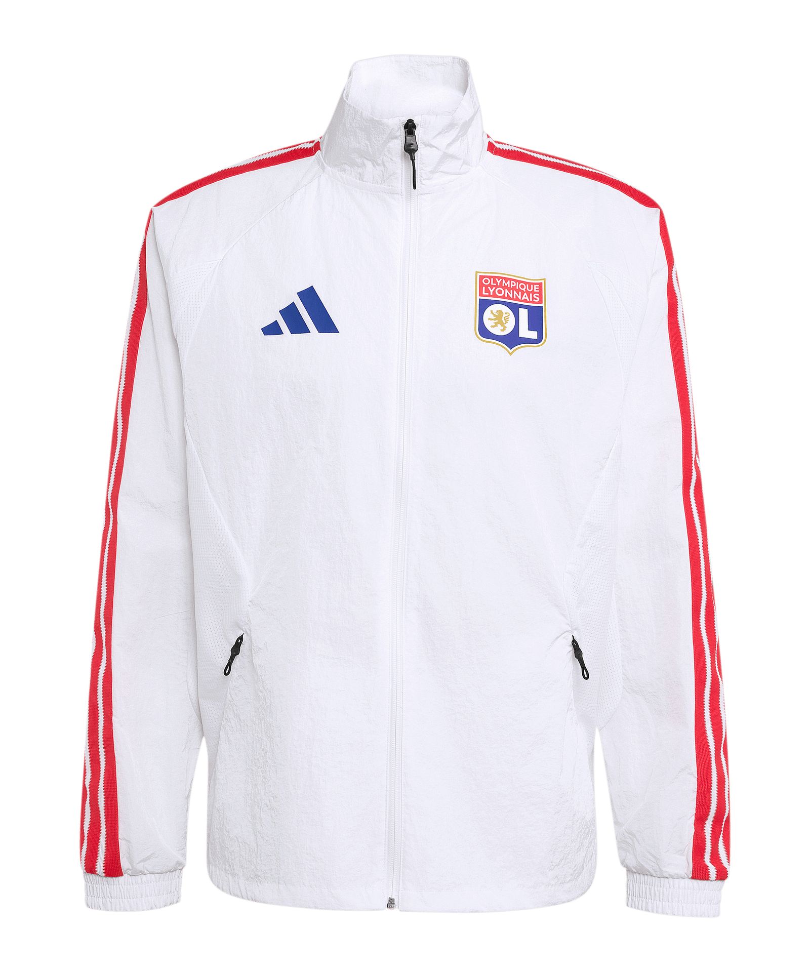 Olympique Lyon Anthem Jacke Weiß