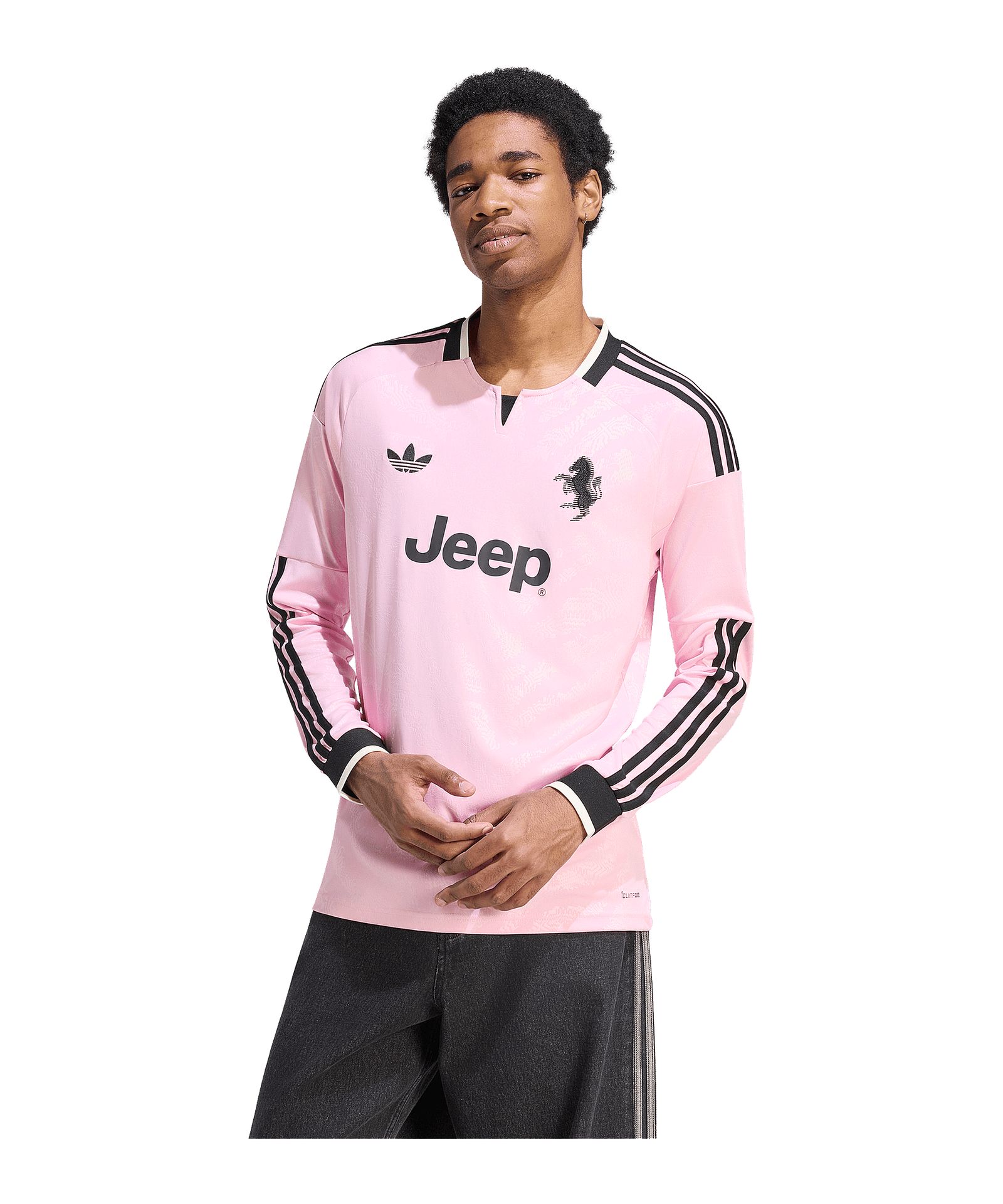 Juventus Turin Trikot Langarm Away 2026/2027 Rosa