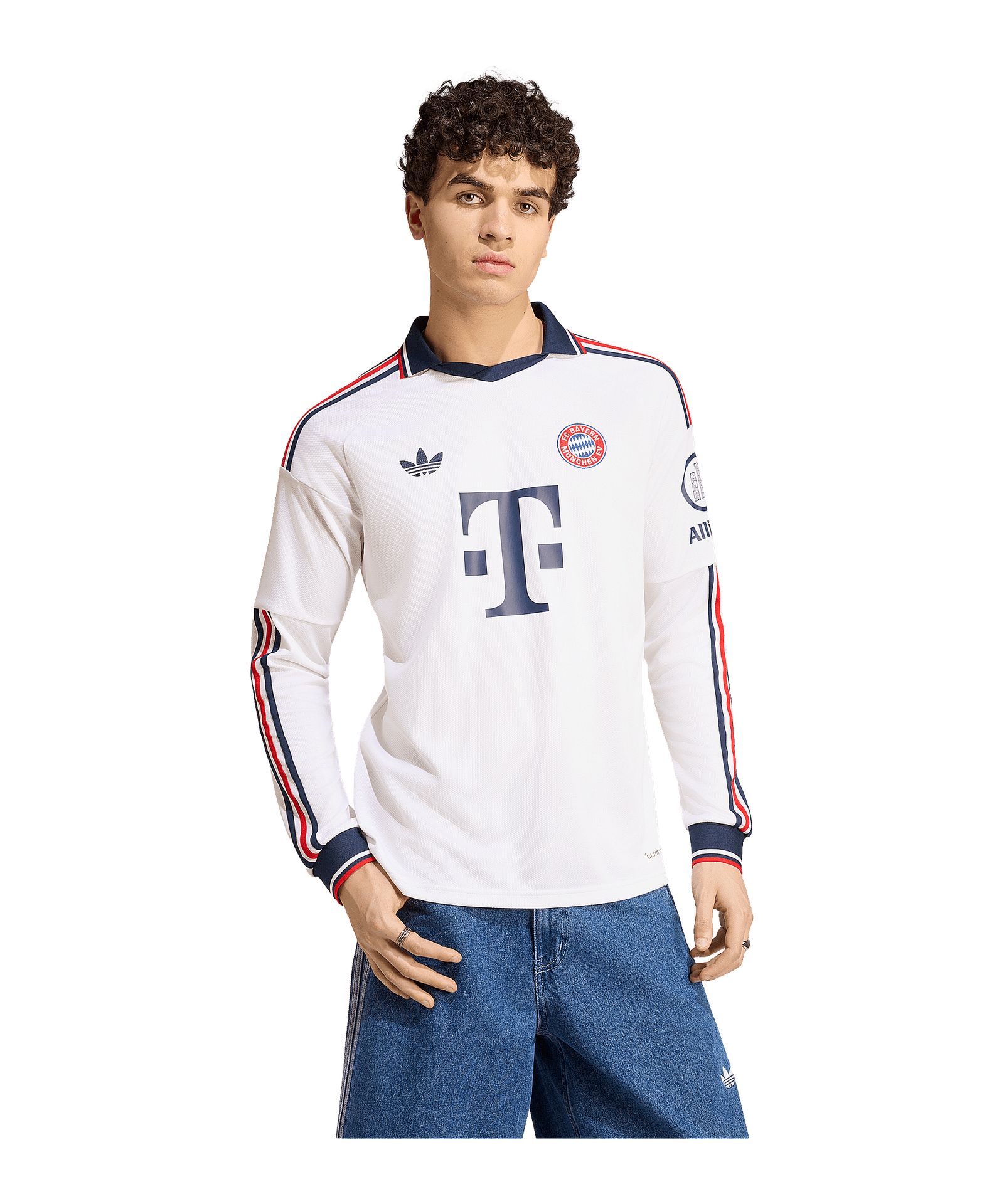 FC Bayern München Trikot Langarm Away 2026/2027 Weiß