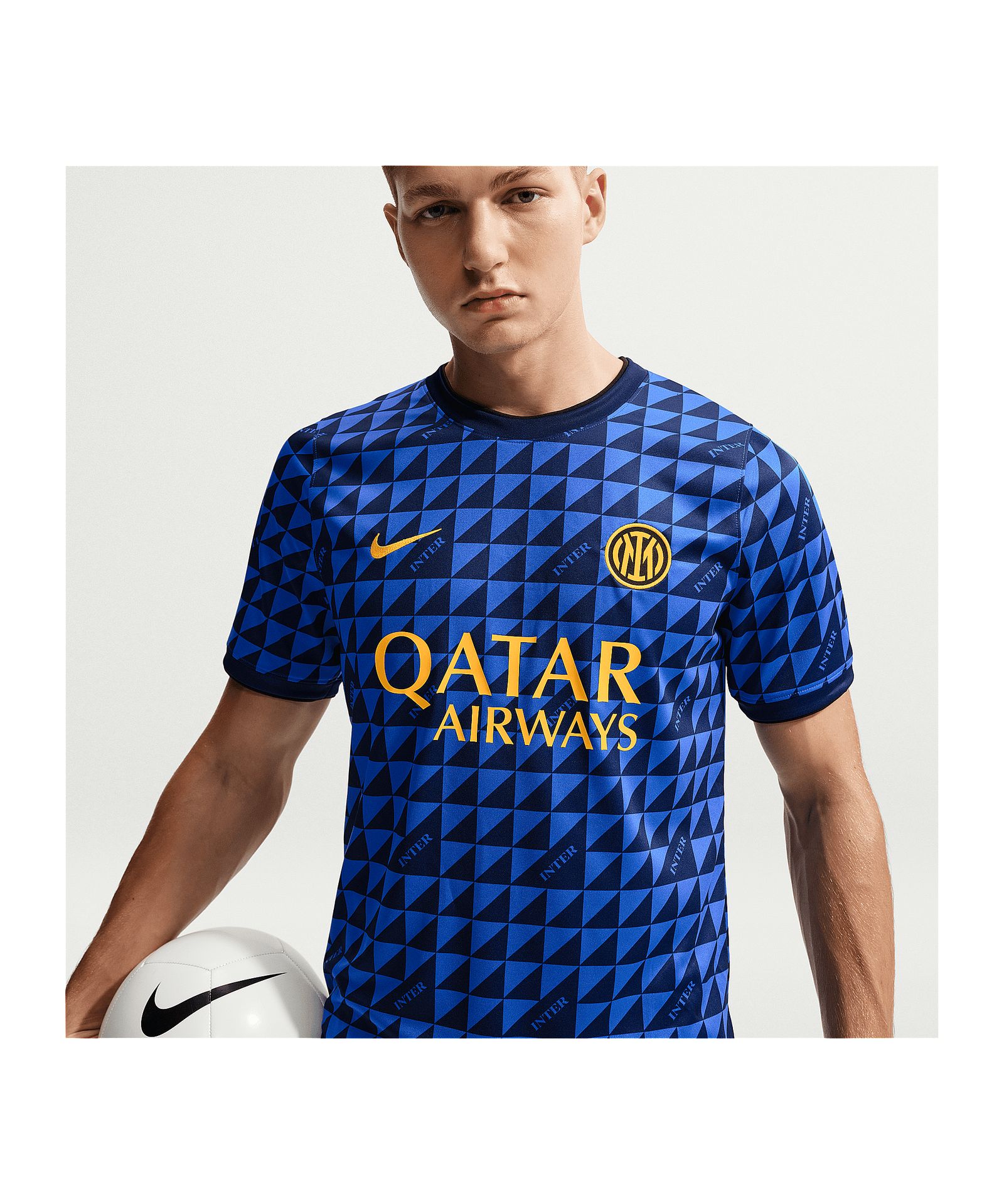 Inter Mailand Prematch T-Shirt 2026/2027 Blau F409