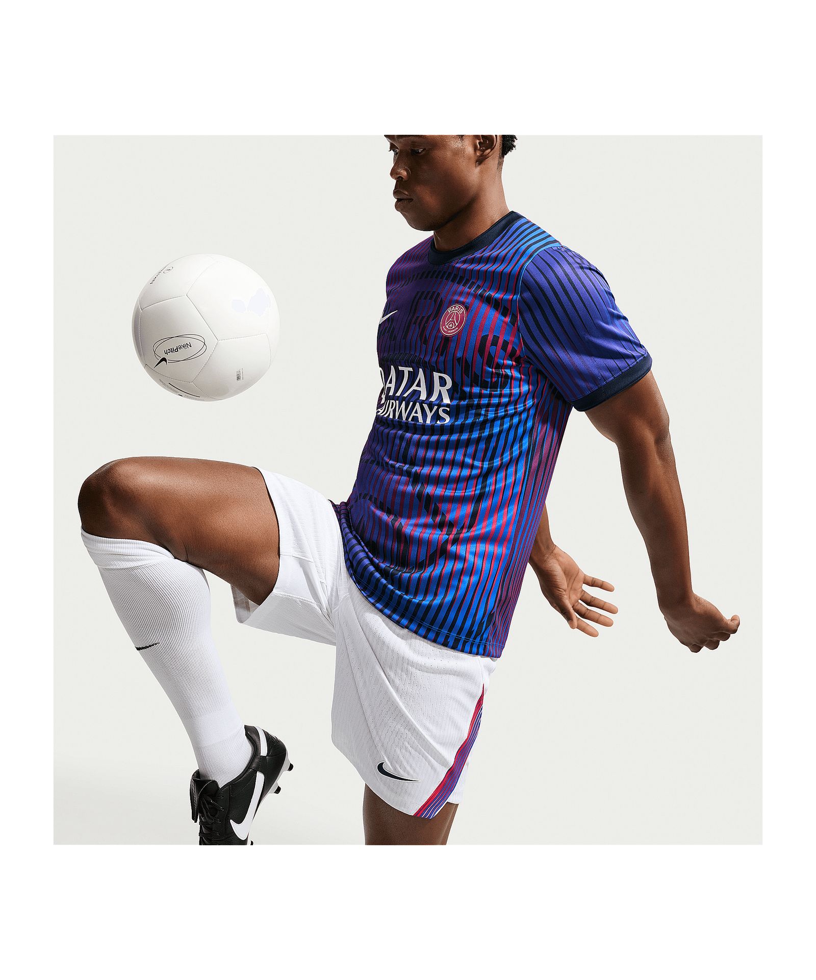 Paris Saint-Germain Prematch T-Shirt 2026/2027 Blau F420