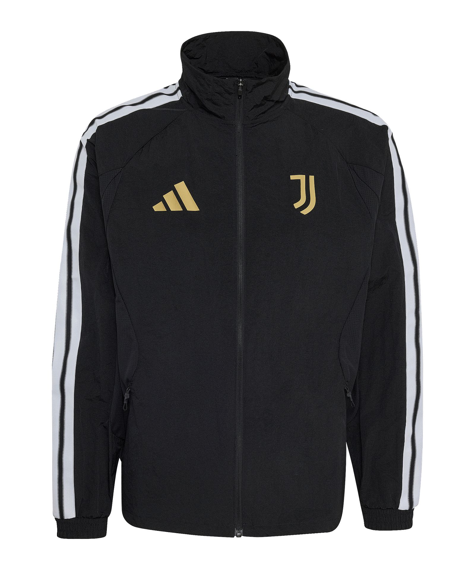 Juventus Turin Anthem Jacke Schwarz