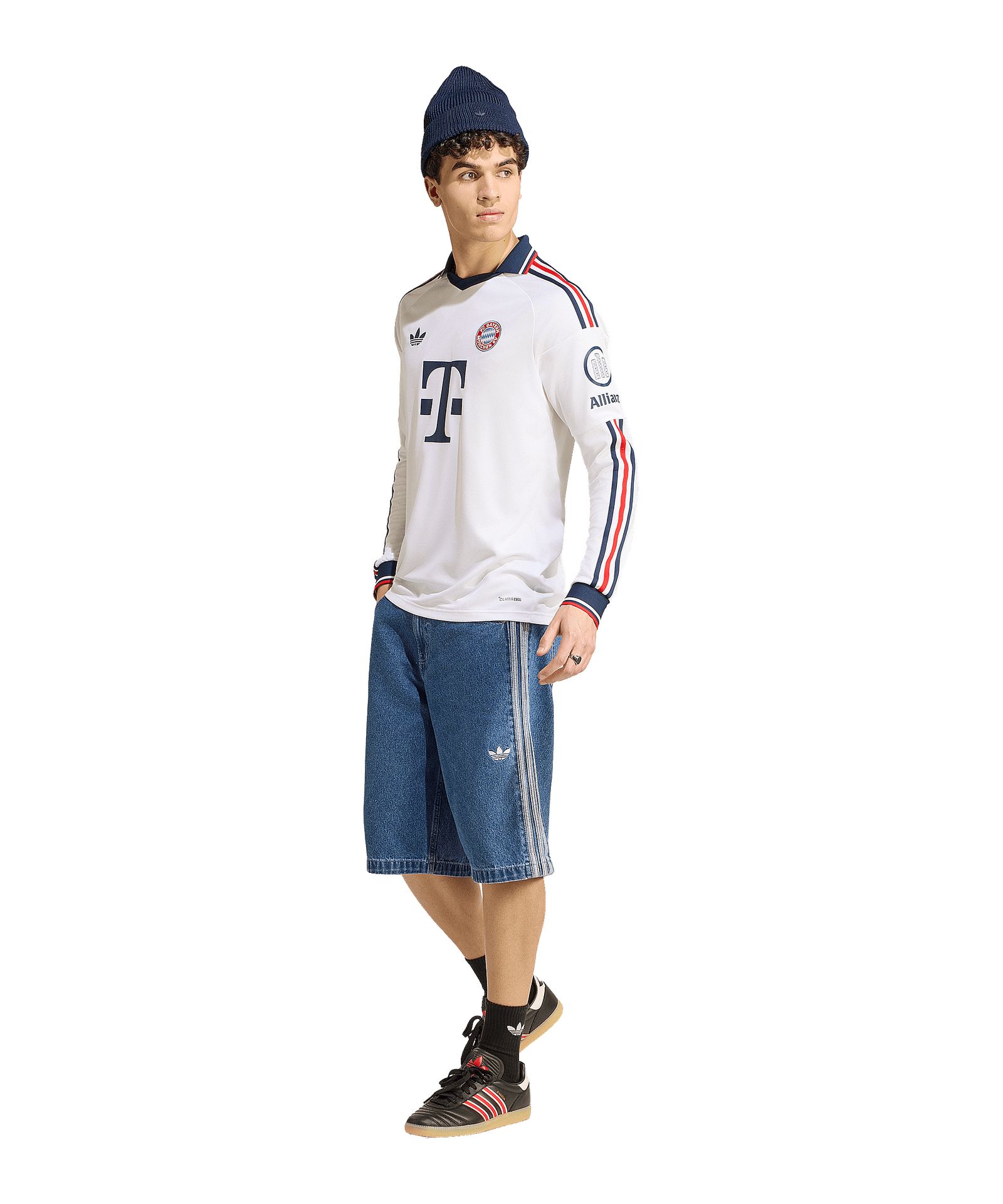 FC Bayern München Trikot Langarm Away 2026/2027 Weiß