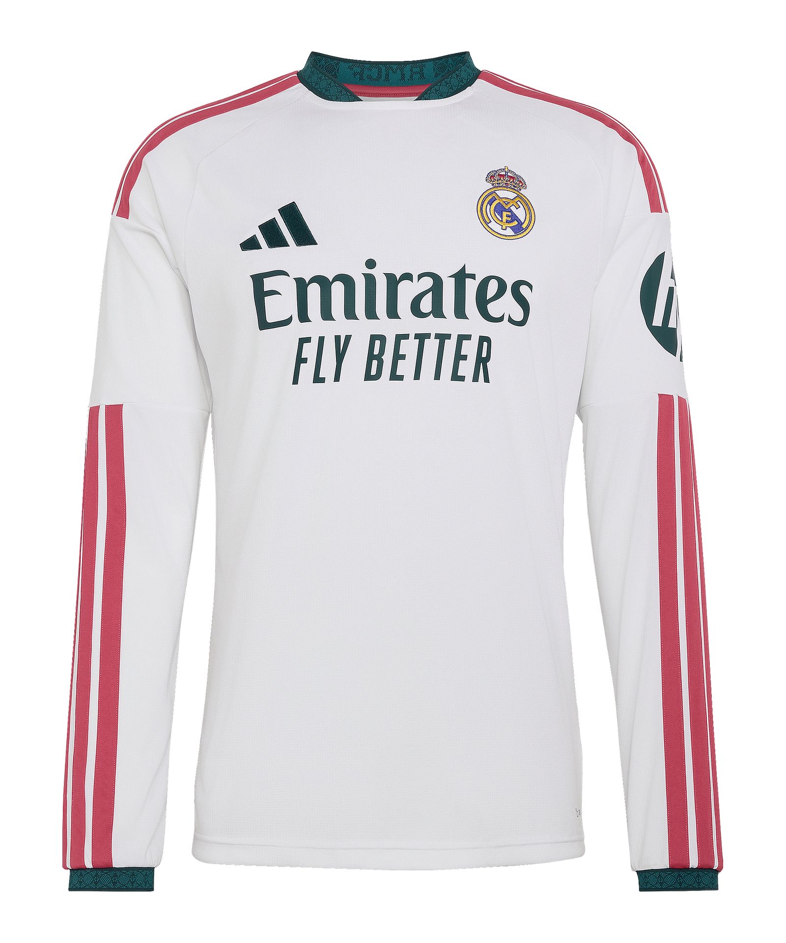 Real Madrid Trikot Langarm Home 2026/2027 Weiß