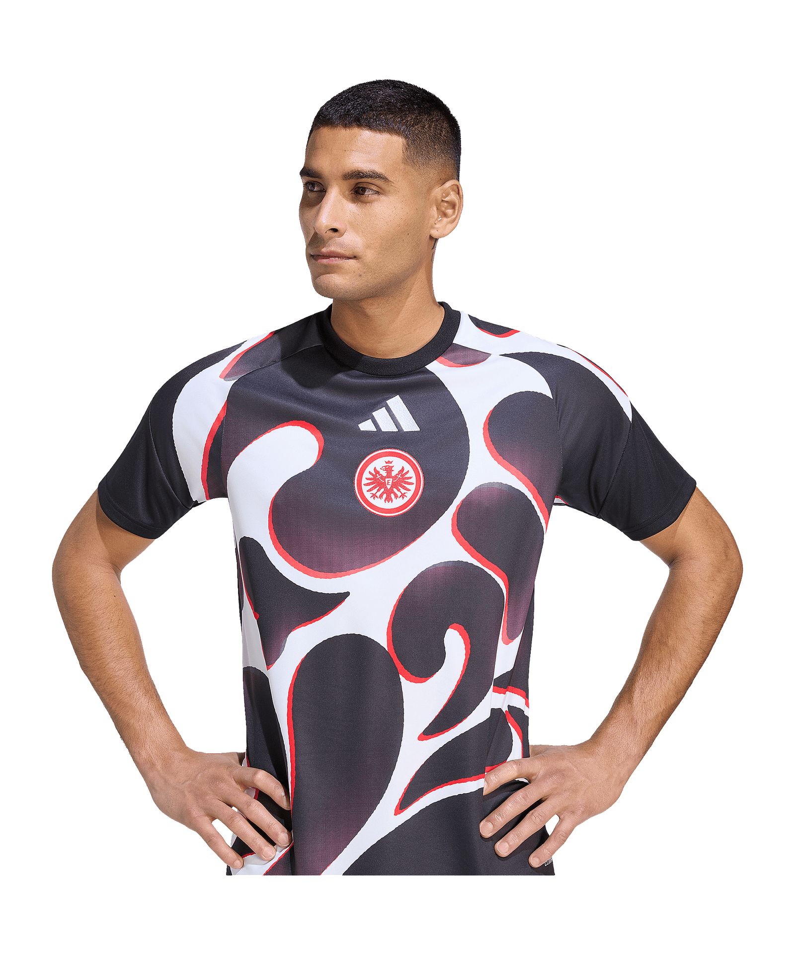 Eintracht Frankfurt Pre Match Trikot 2026/2027 Schwarz