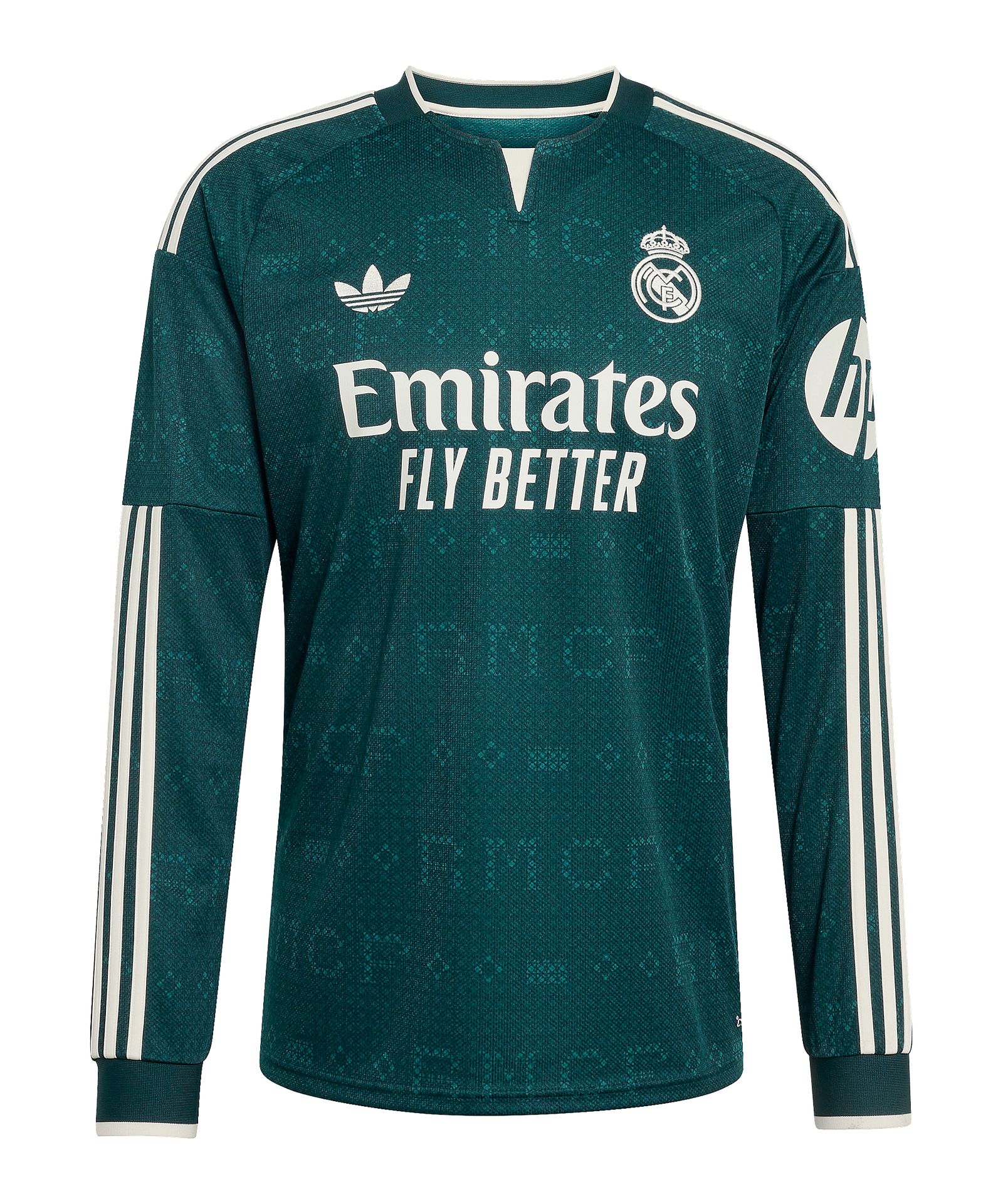 Real Madrid Trikot Langarm Away 2026/2027 Grün