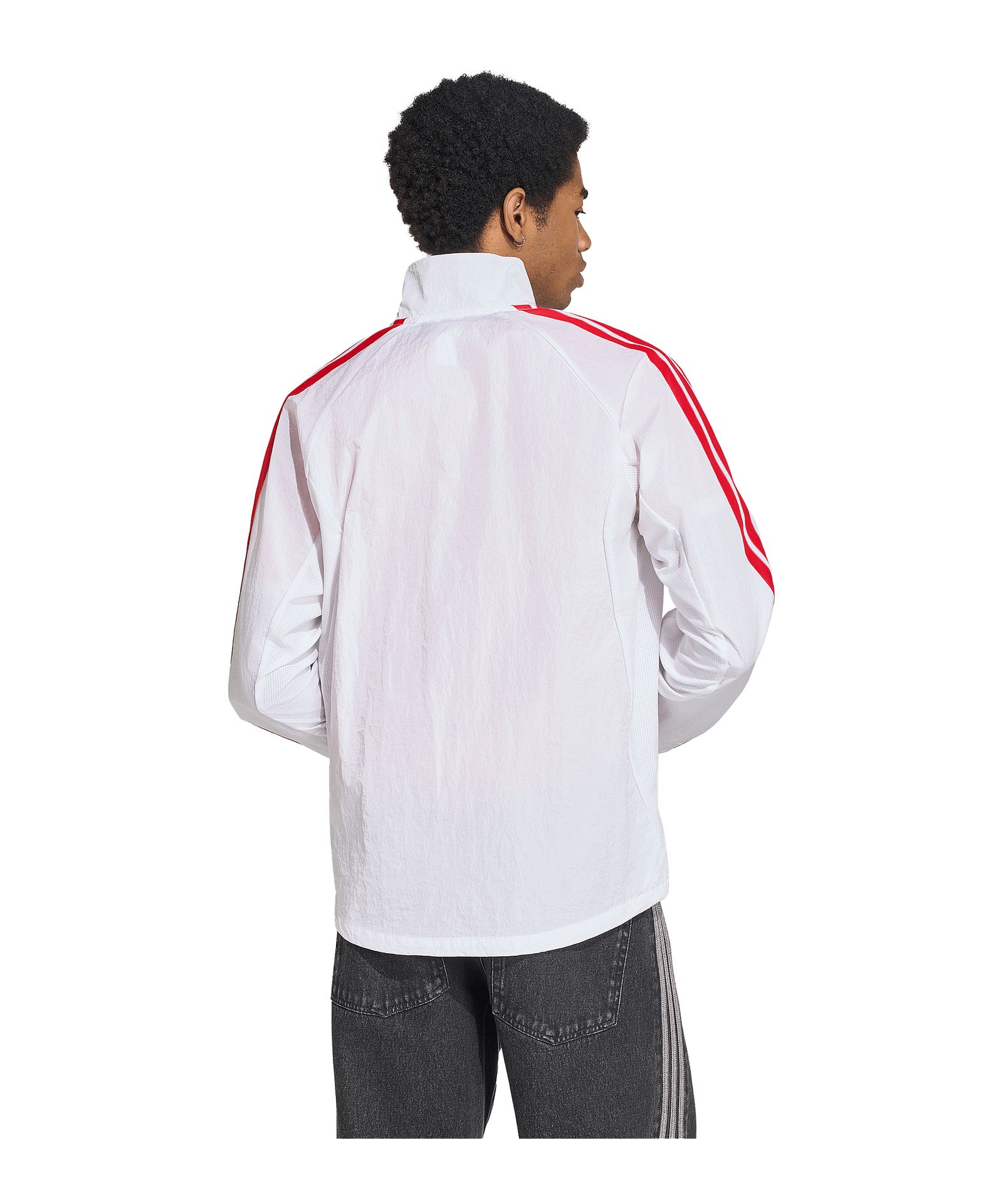 Olympique Lyon Anthem Jacke Weiß