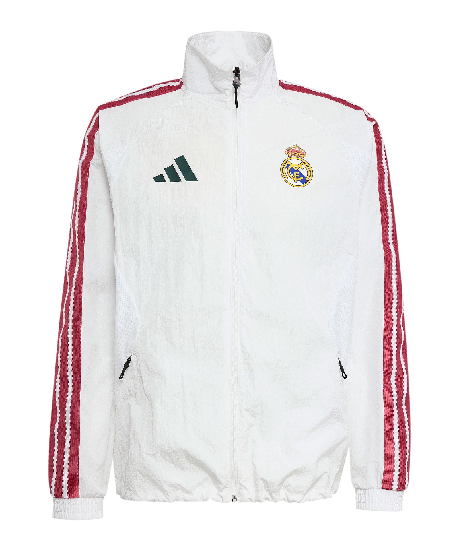 Real Madrid Anthem Jacke Weiß