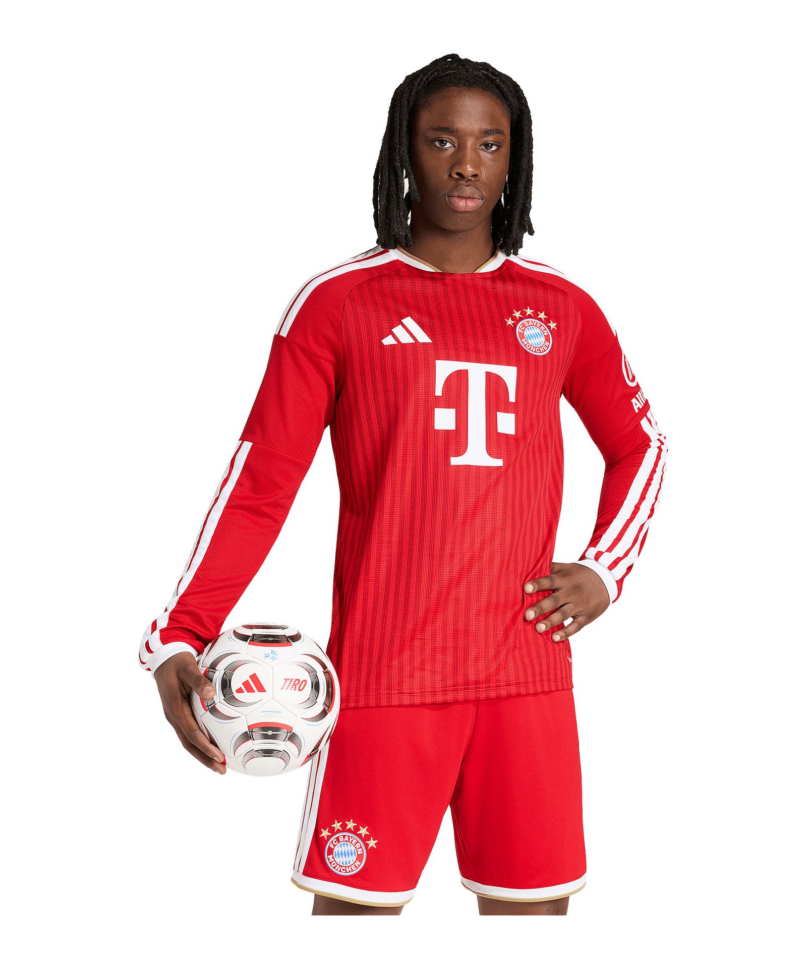 FC Bayern München Trikot Langarm Home 2026/2027 Rot
