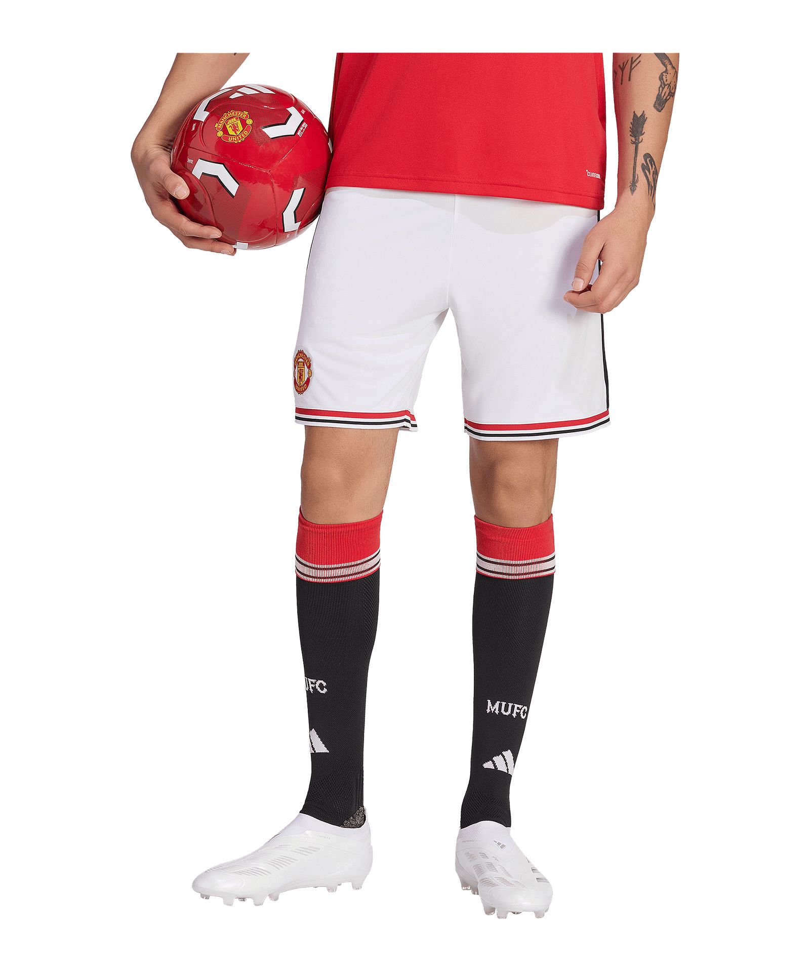 Manchester United Short Home 2026/2027 Weiß