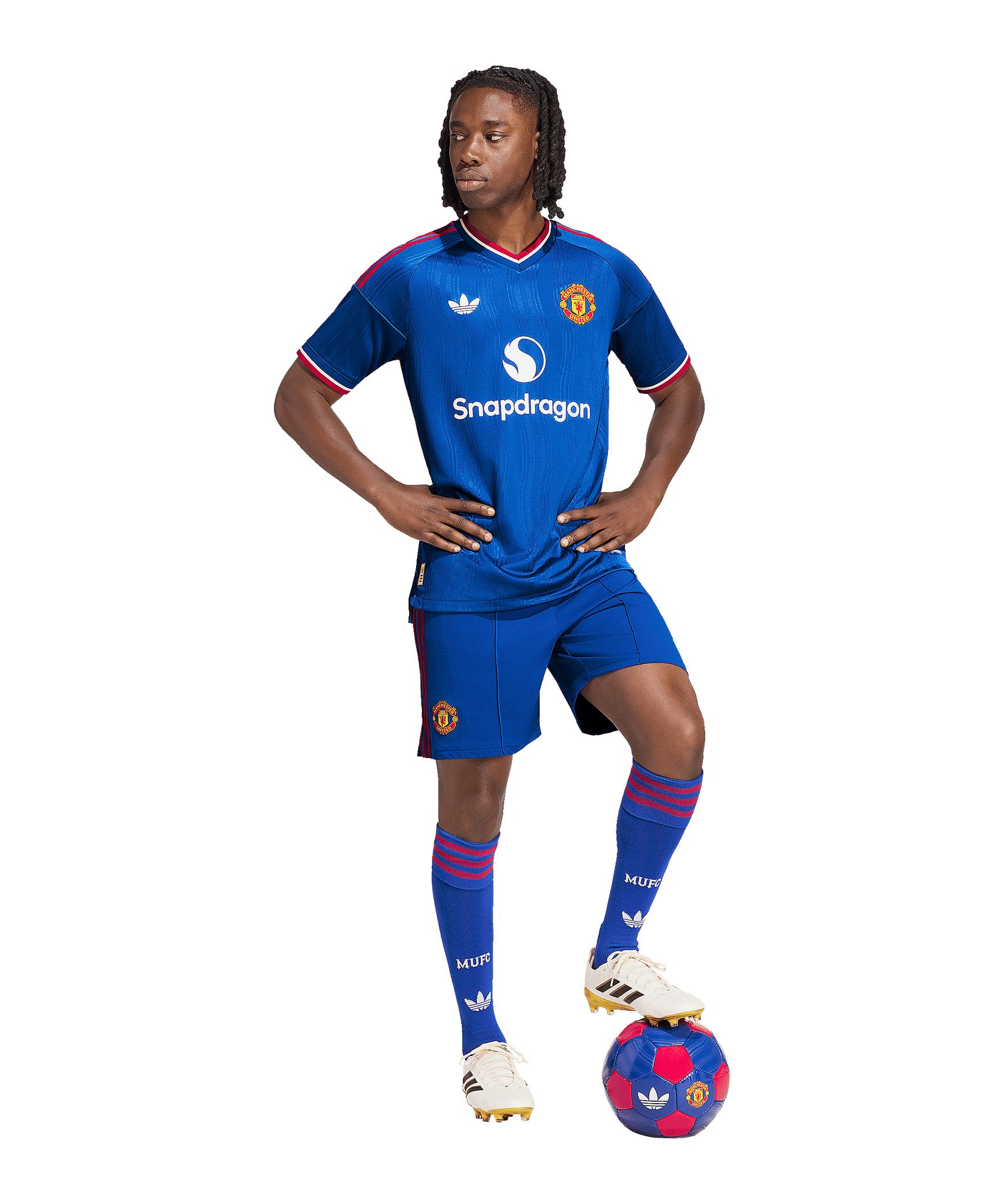 Manchester United Authentic Auswärtstrikot 2026/2027 Blau