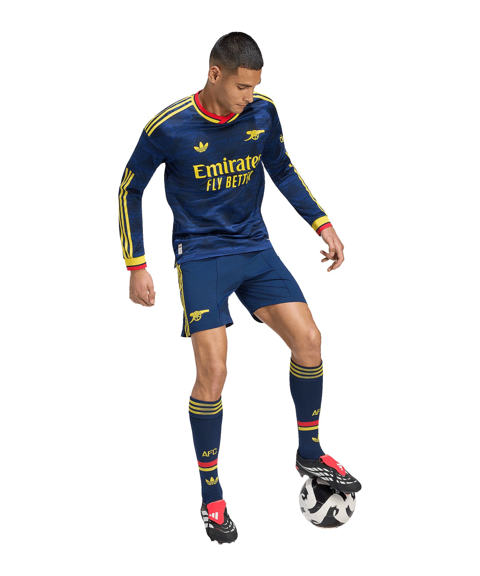 FC Arsenal London Authentic Trikot Langarm Away 2026/2027 Blau
