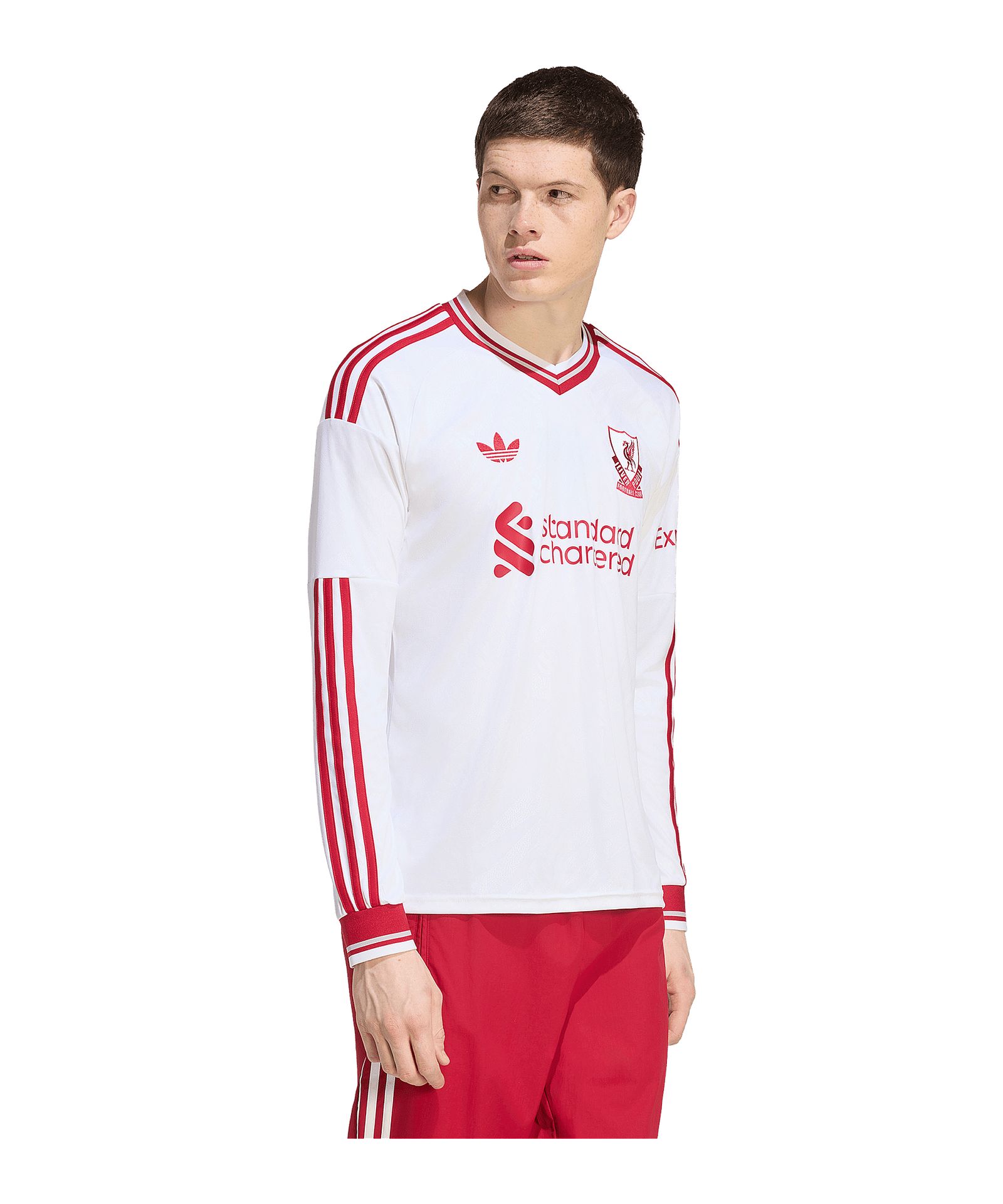 FC Liverpool Trikot Langarm Away 2026/2027 Weiß