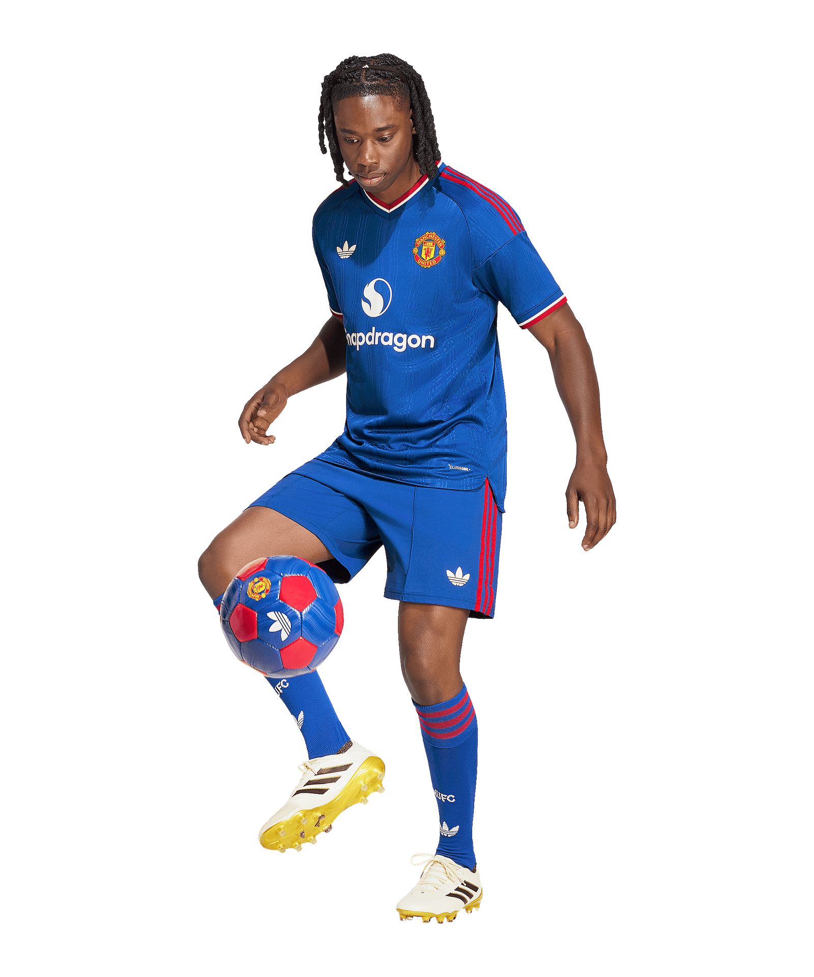 Manchester United Authentic Auswärtstrikot 2026/2027 Blau