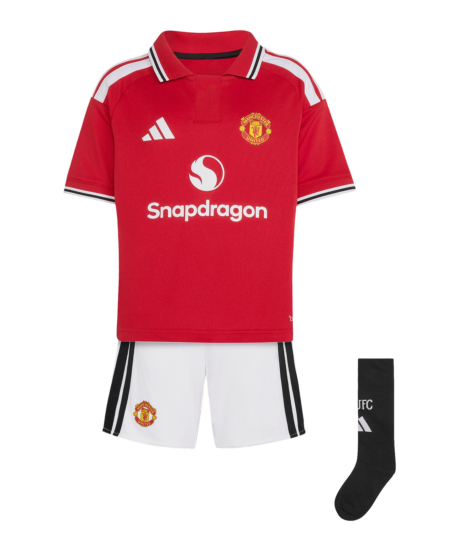 Manchester United Trikot Set Home 2026/2027 Kinder Rot