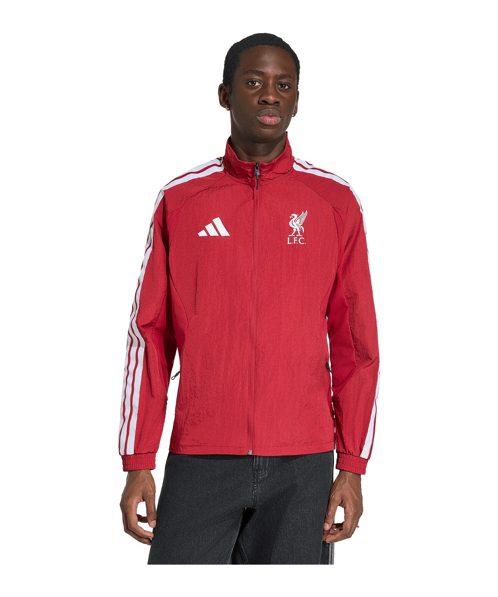 FC Liverpool Anthem Jacke Rot