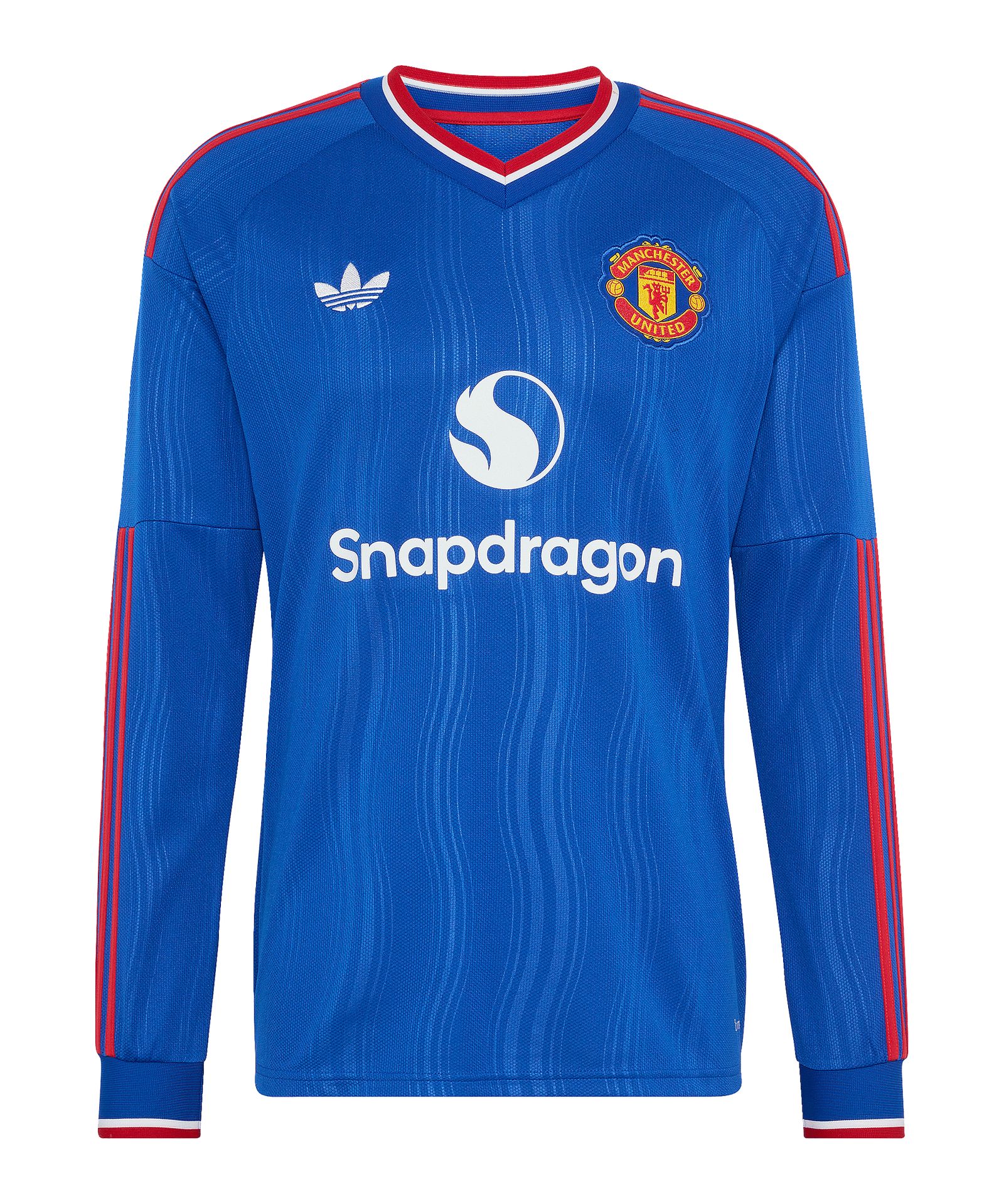 Manchester United Trikot Langarm Away 2026/2027 Blau