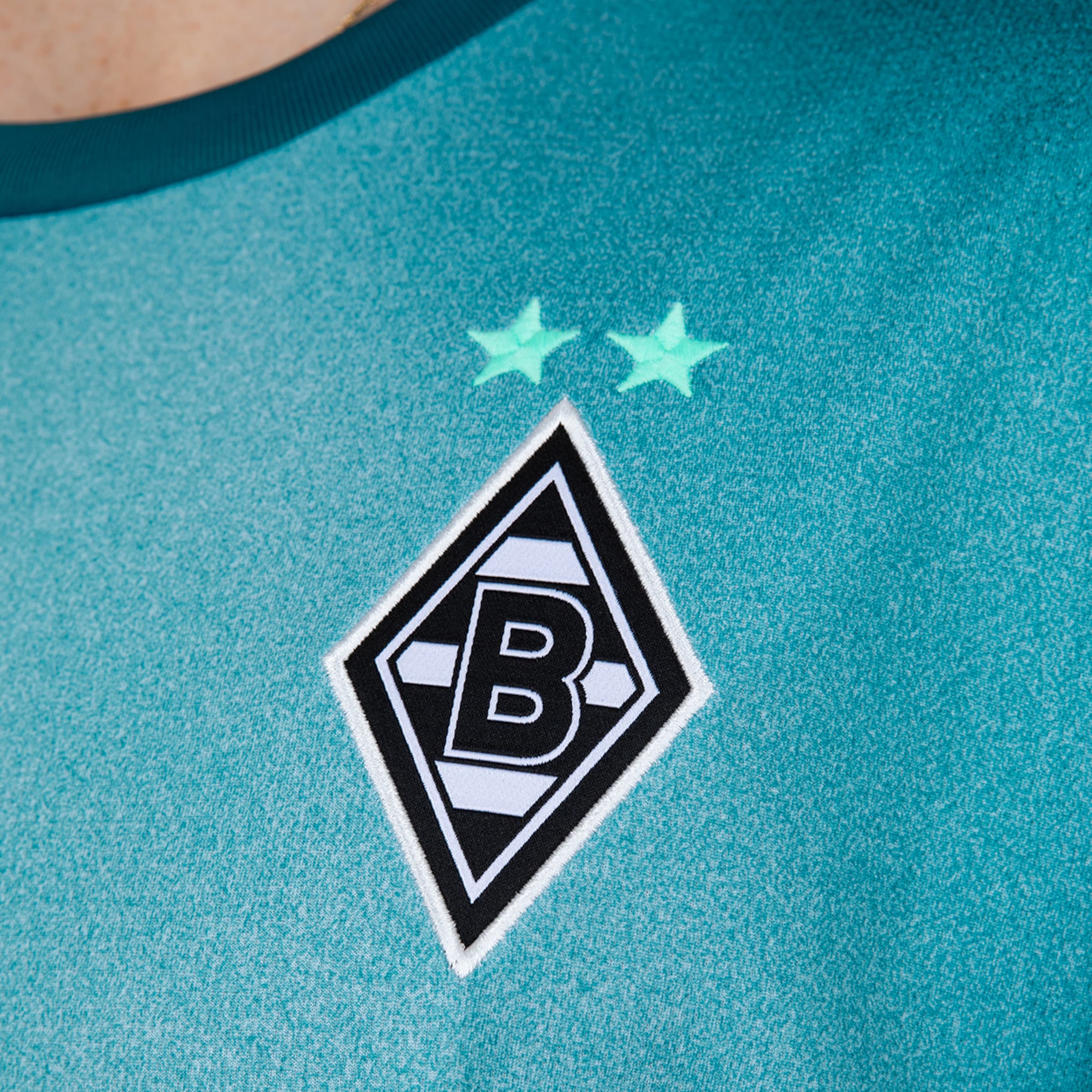 Ausweichtrikot von Borussia Mönchengladbach für die Saison 2026/27: Cool Green - Sea Foam Green