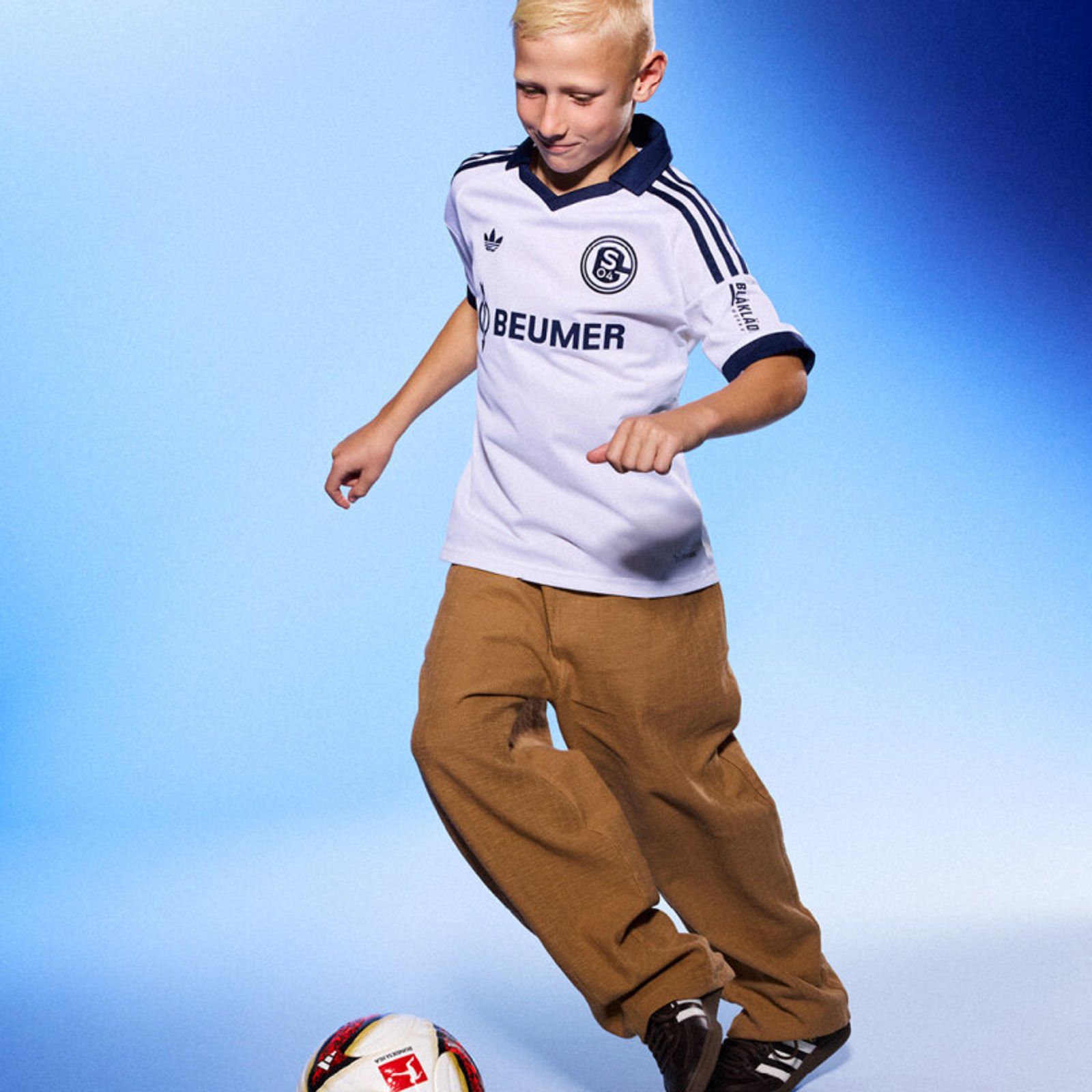 Schalke 04 Auswärtstrikot 26/27 für Kinder