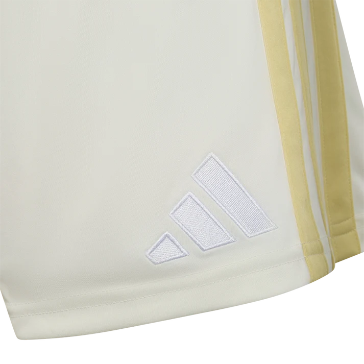 adidas Union Berlin Auswärtsshorts Saison 2026/27 – Beige/Gold