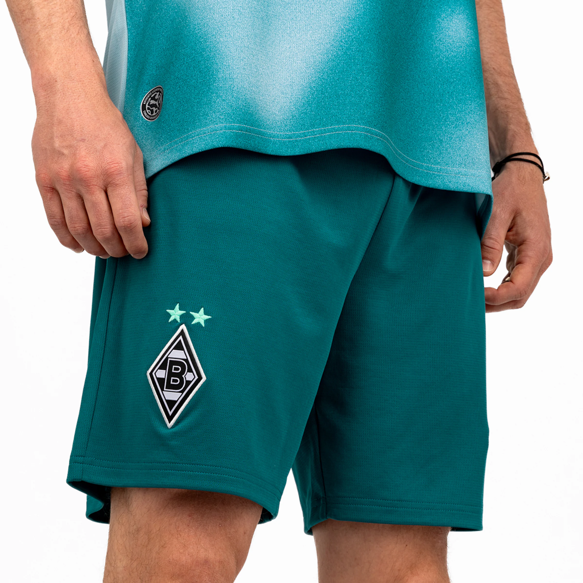 Borussia Mönchengladbach Saison 2026/27 Dritte Auswärtshose – Cool Green/Senecio Green