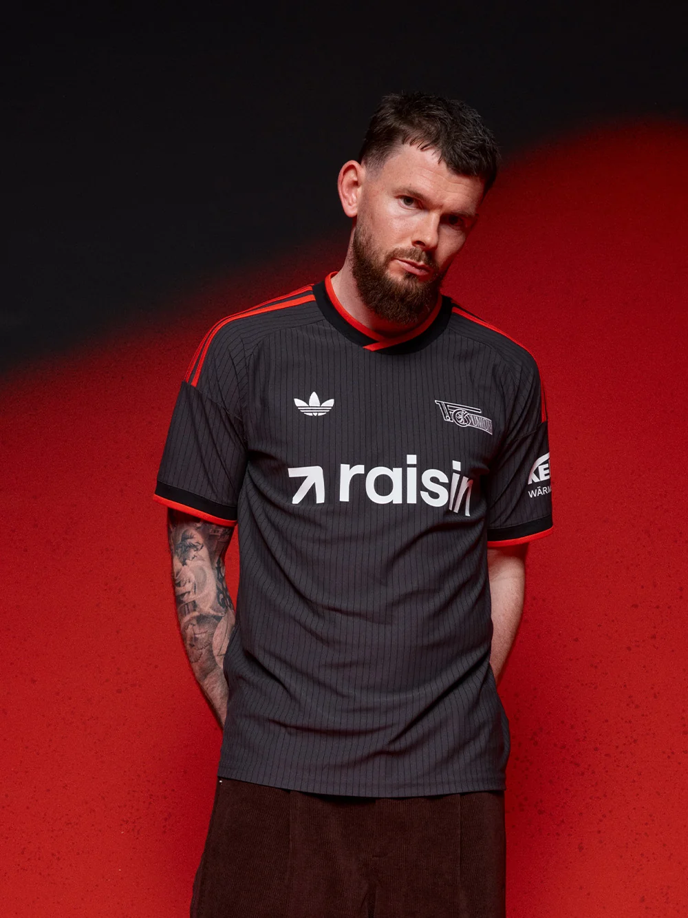 Union Berlin Auswärtstrikot für die Saison 26/27 (Anthrazitgrau)