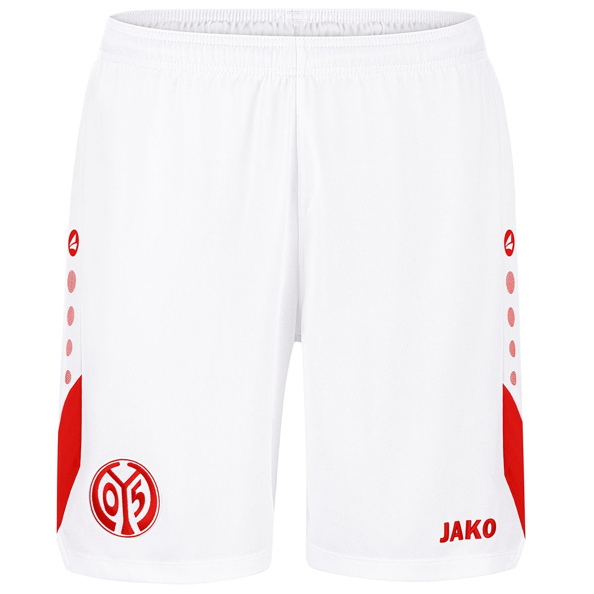 JAKO Mainz 05 Auswärtsshorts Saison 2026/27, weiß