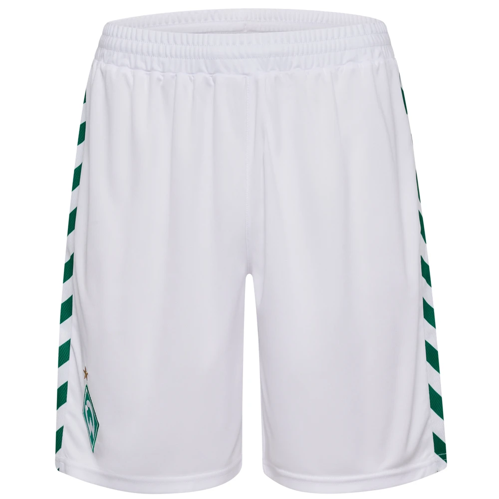 Werder Bremen Sporthose Home Weiss Saison 26/27 Fußball Shorts