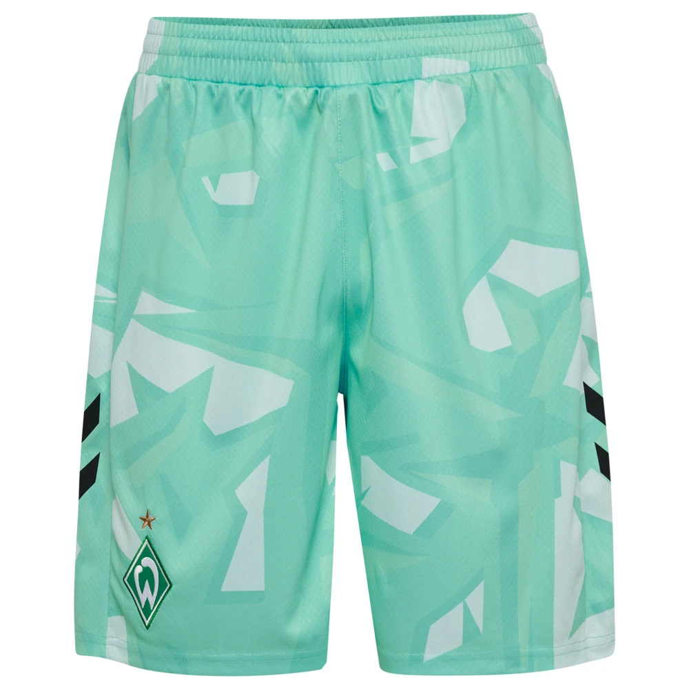 Werder Bremen Torwarthose Saison 26/27 Grün Fußball Shorts