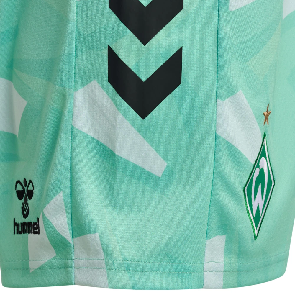 Werder Bremen Torwarthose Saison 26/27 Grün Fußball Shorts