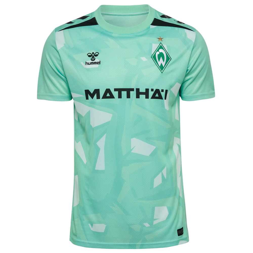 Werder Bremen Torwarttrikot Saison 26/27 Kurzarm Grün Fußball Trikot
