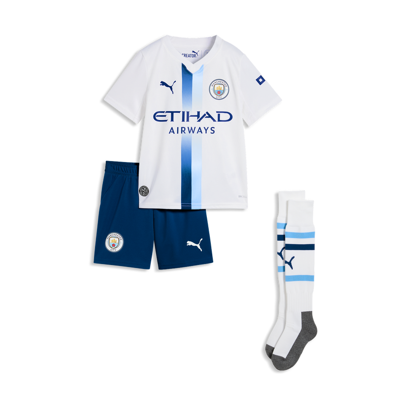 Kinder' Manchester City Third Mini Kit 2026/27