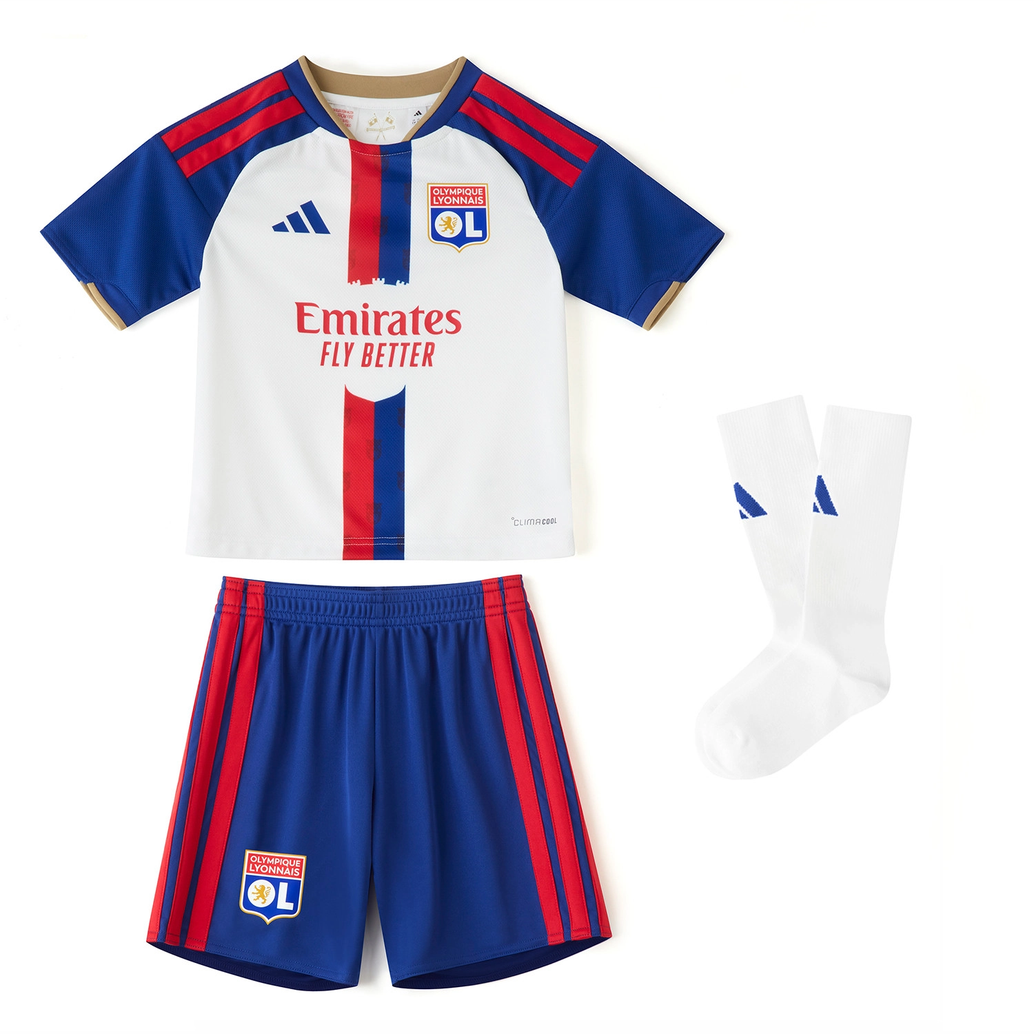 Olympique Lyonnais 26/27 Home Kit for Kids
