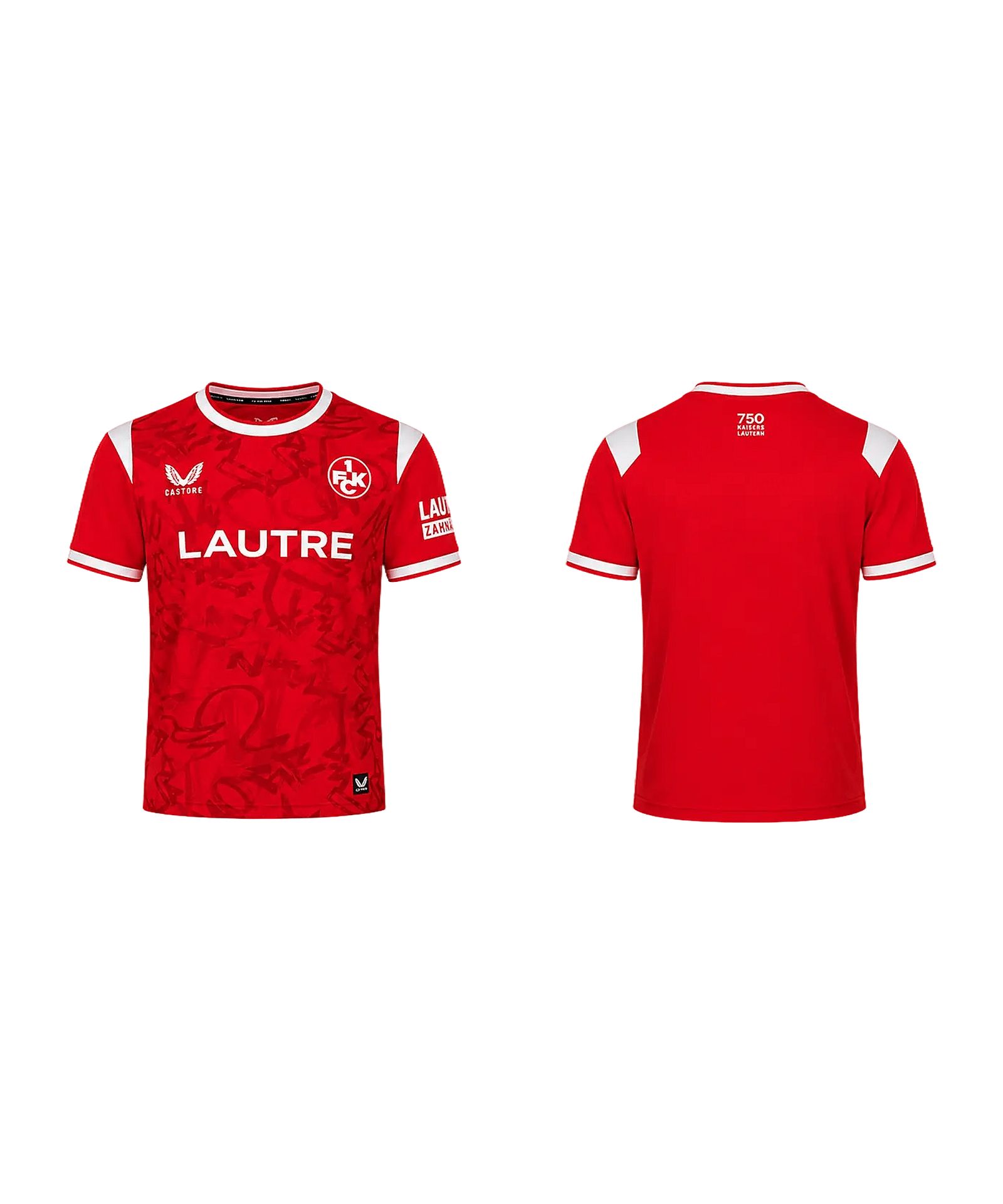 1. FC Kaiserslautern Heimtrikot 2026/2027 Kinder Rot