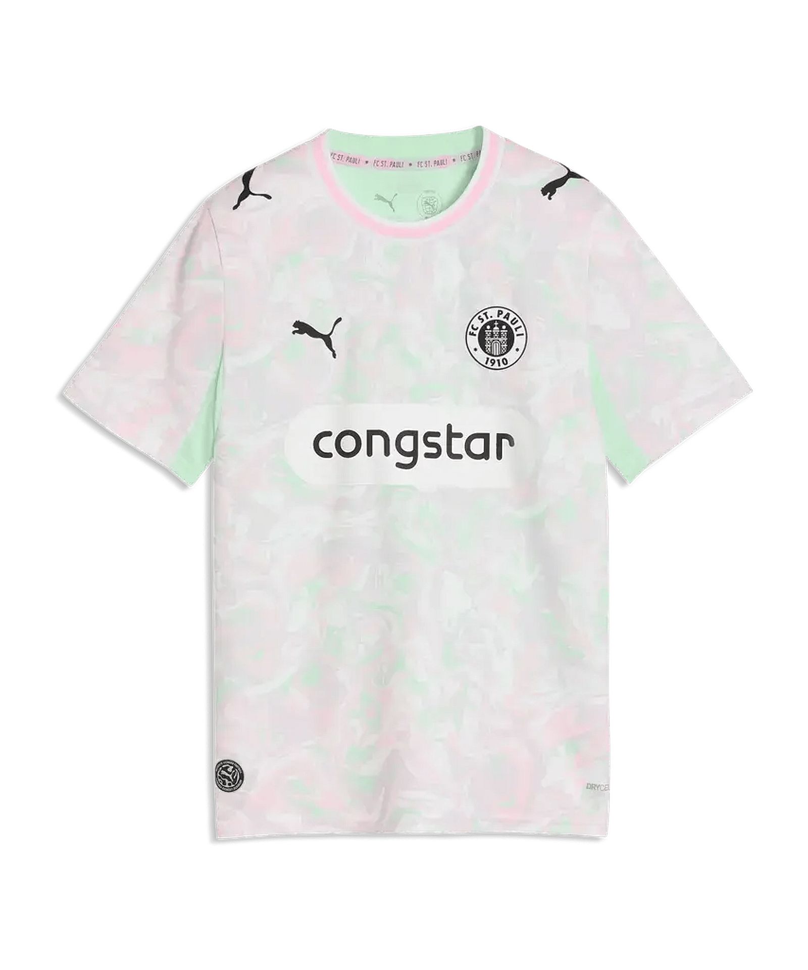 FC St. Pauli Replica Trikot 3rd 2026/2027 Kinder Grün F03
