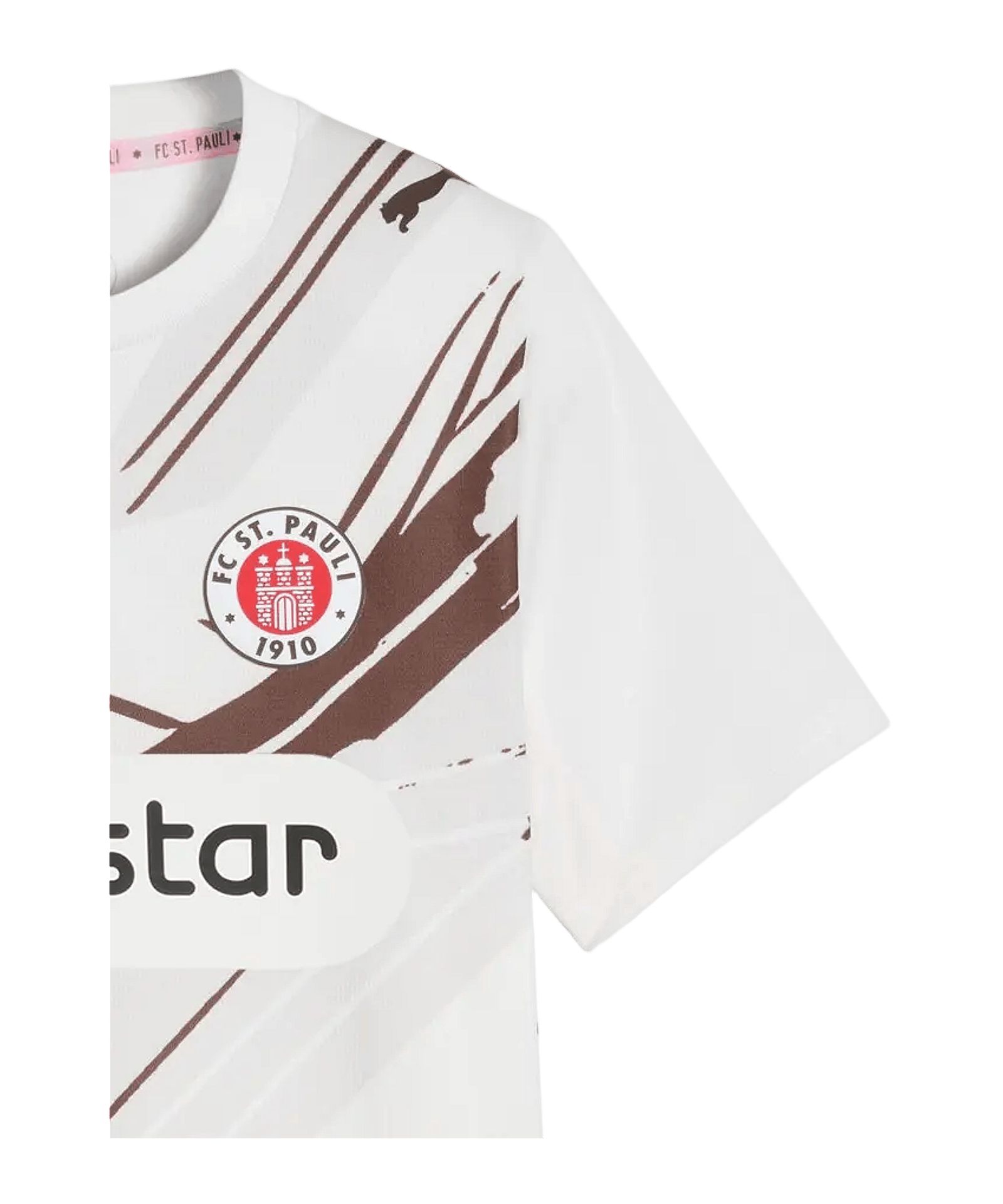FC St. Pauli Auswärtstrikot 2026/2027 Kinder Weiß F02