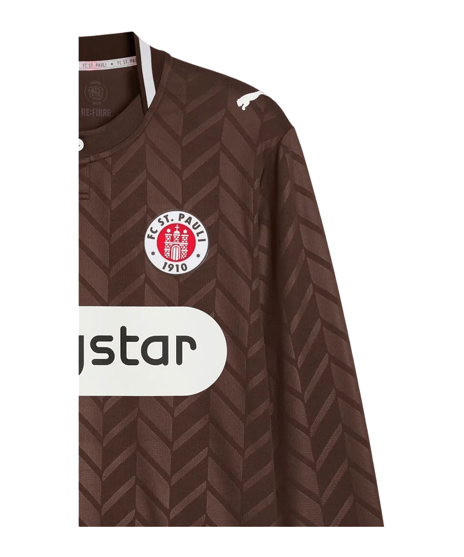 FC St. Pauli Trikot Langarm Home 2026/2027 Braun F01