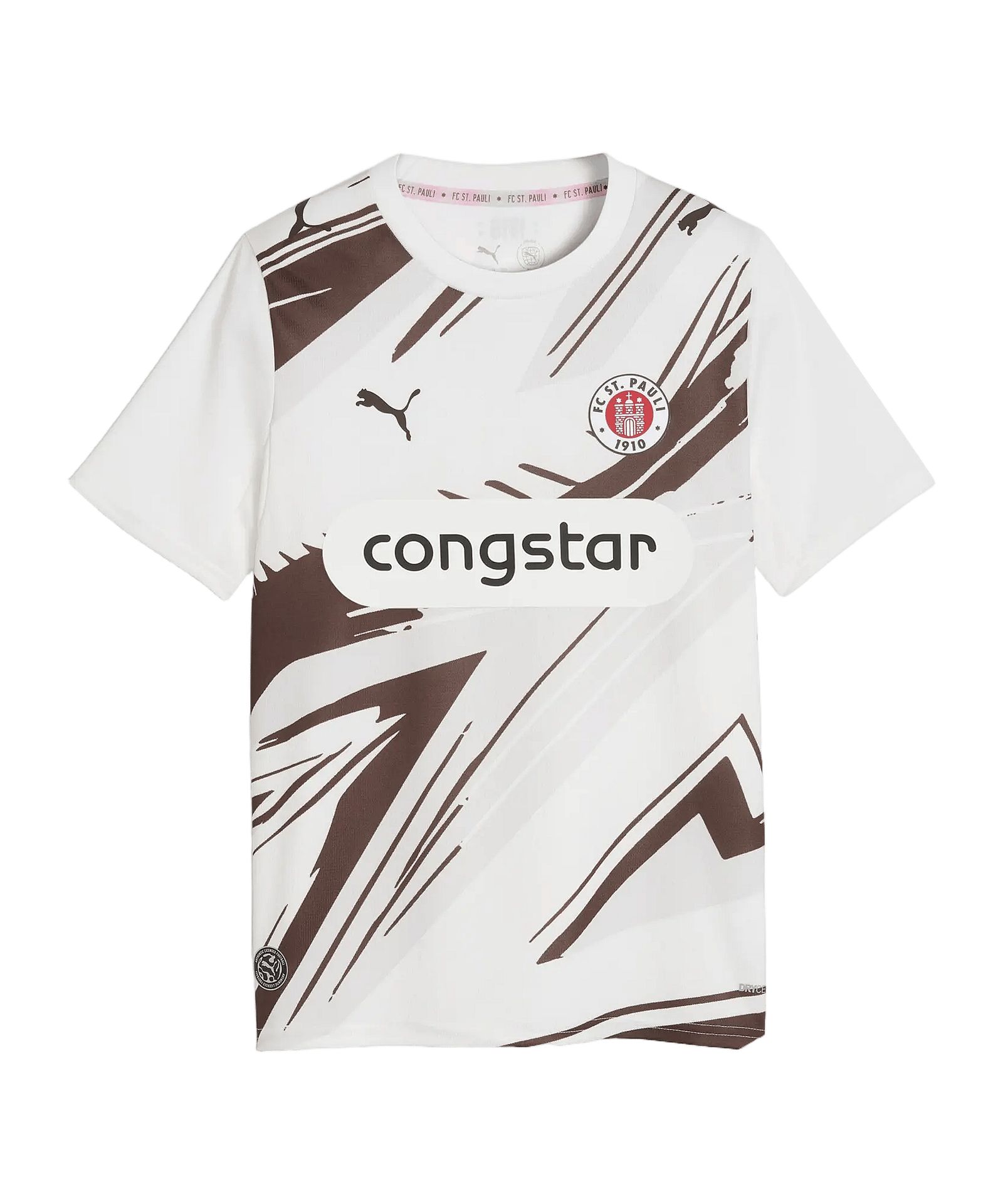 FC St. Pauli Auswärtstrikot 2026/2027 Kinder Weiß F02