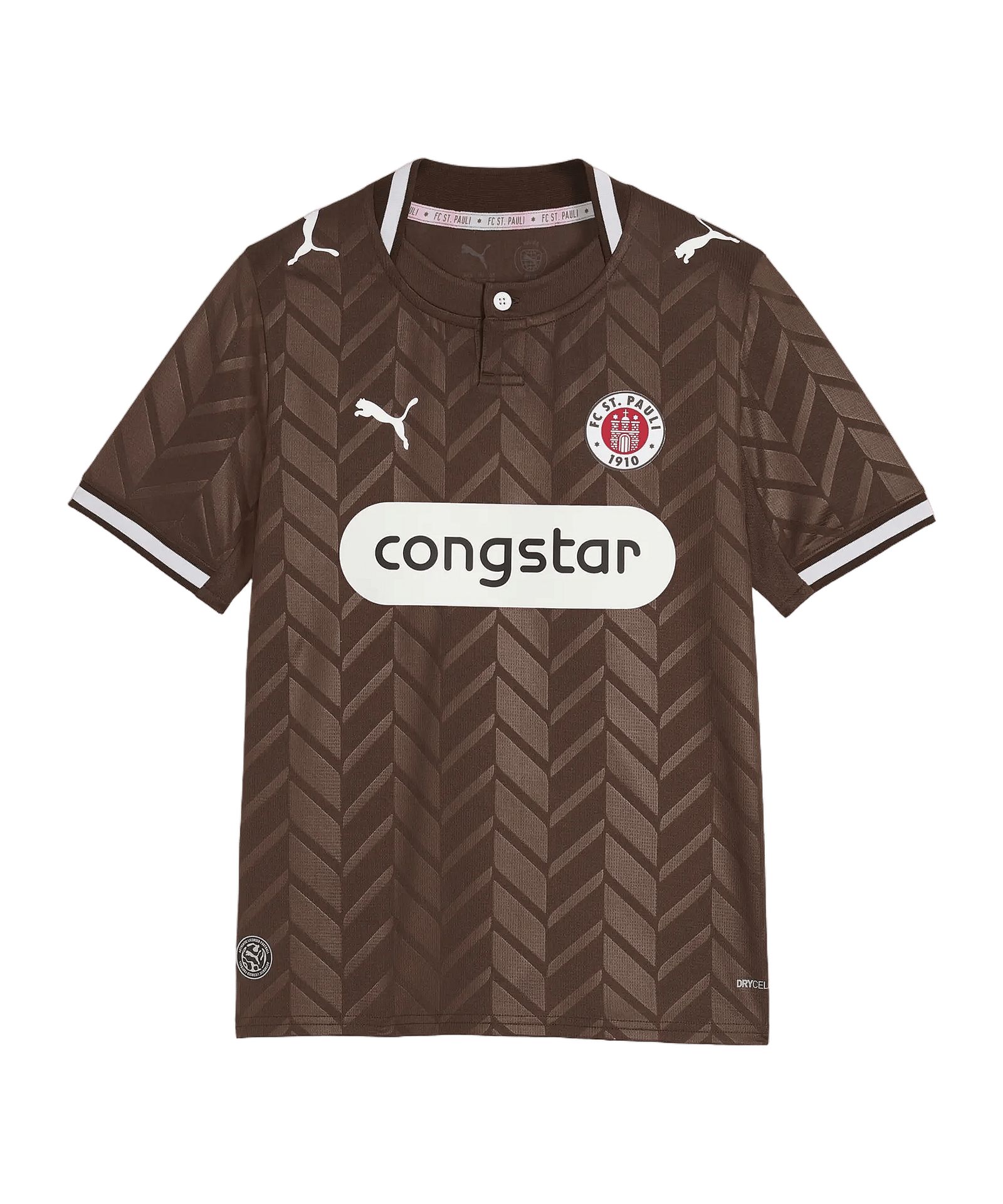 FC St. Pauli Heimtrikot 2026/2027 Kinder Braun F01