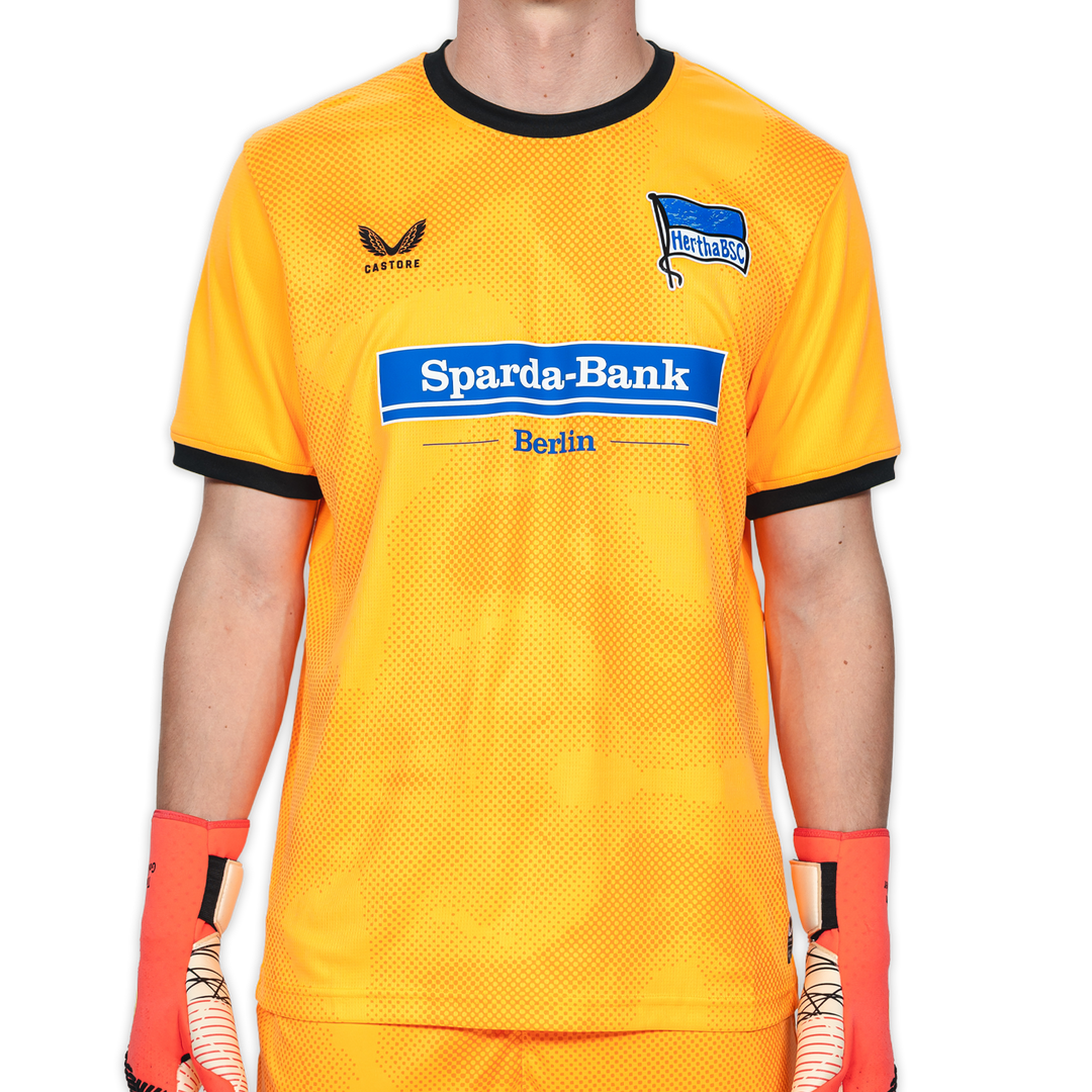 Hertha BSC Torwarttrikot 26/27 orange kurzarm