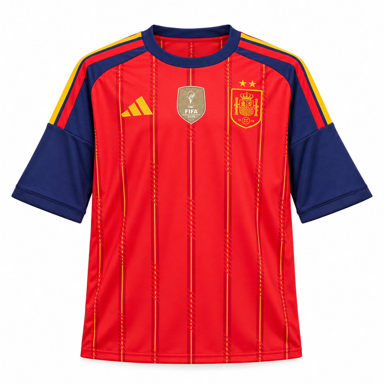 España  Campeón de la Copa del Mundo 2026 Camiseta de local para niños