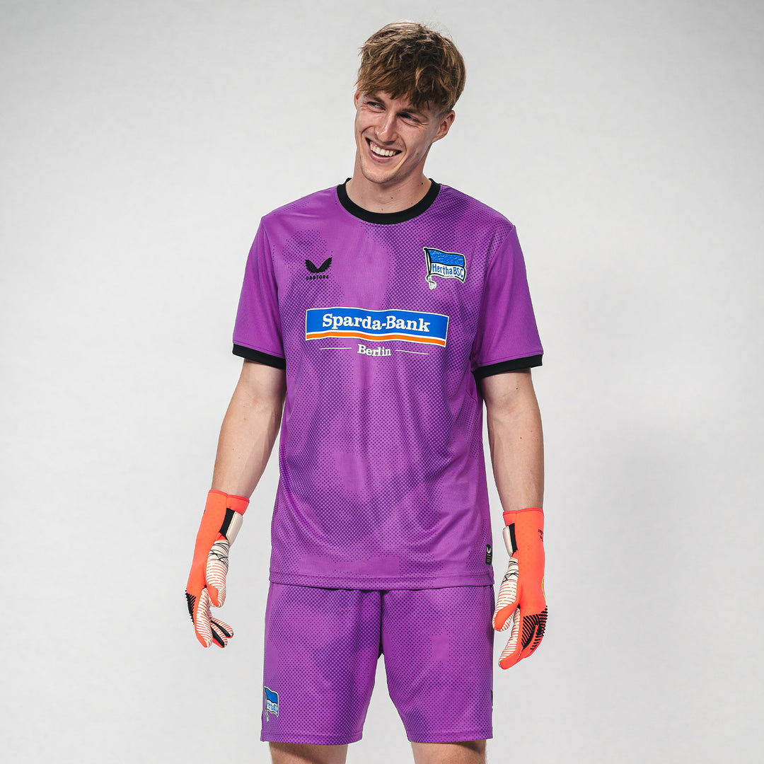 Hertha BSC Torwarttrikot 26/27 violett kurzarm