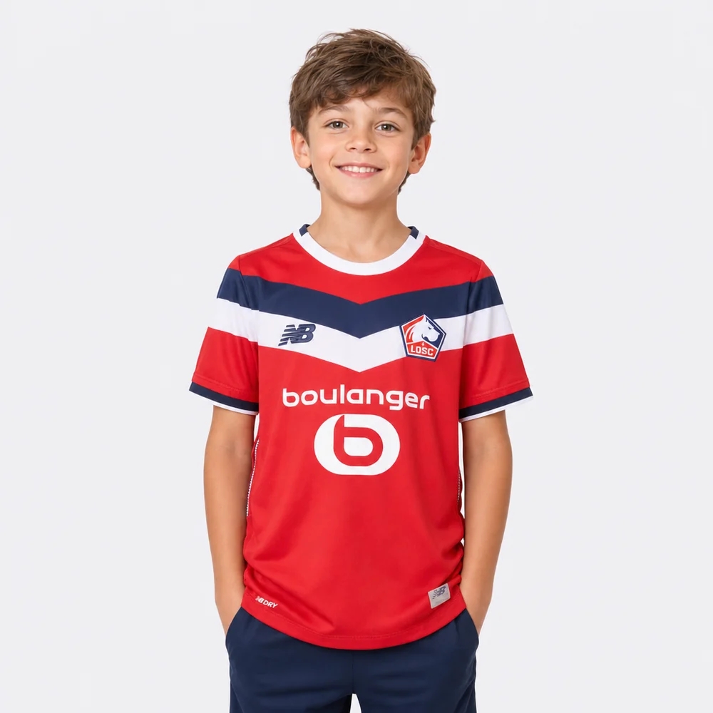 Lille OSC 2026/2027 Home youth jersey