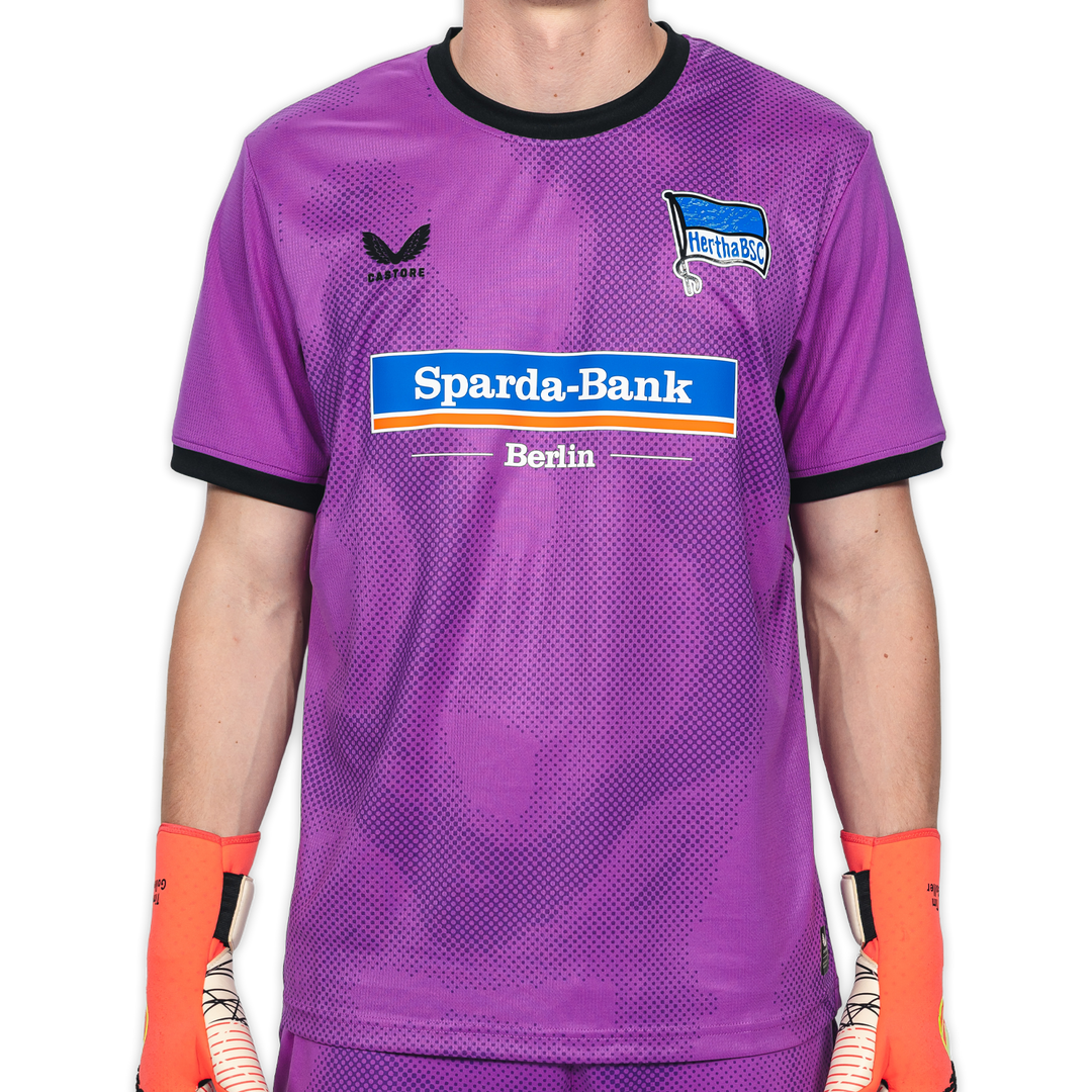 Hertha BSC Torwarttrikot 26/27 violett kurzarm