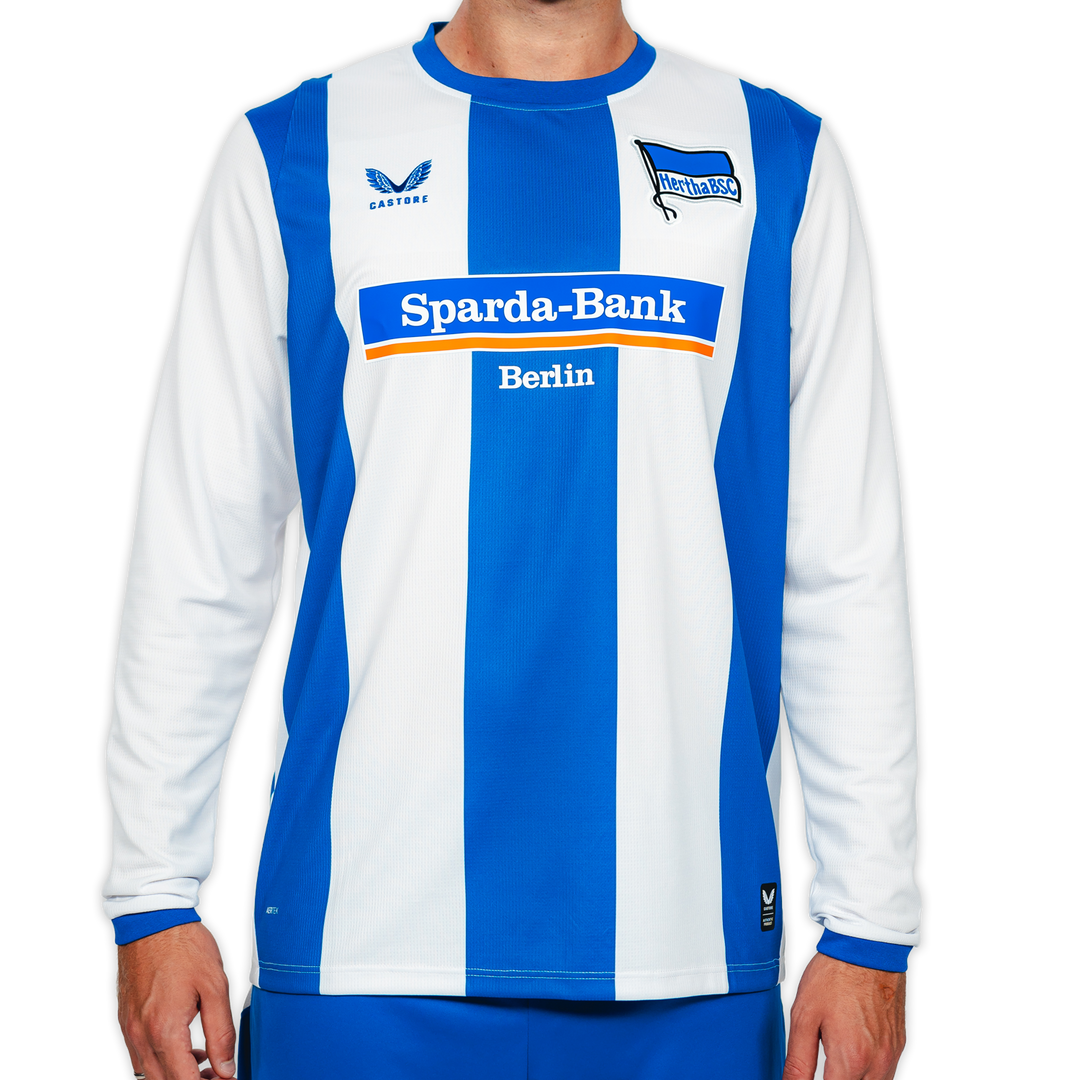 Hertha BSC Heimtrikot 2026/2027 Langarm-Heimtrikot für Erwachsene